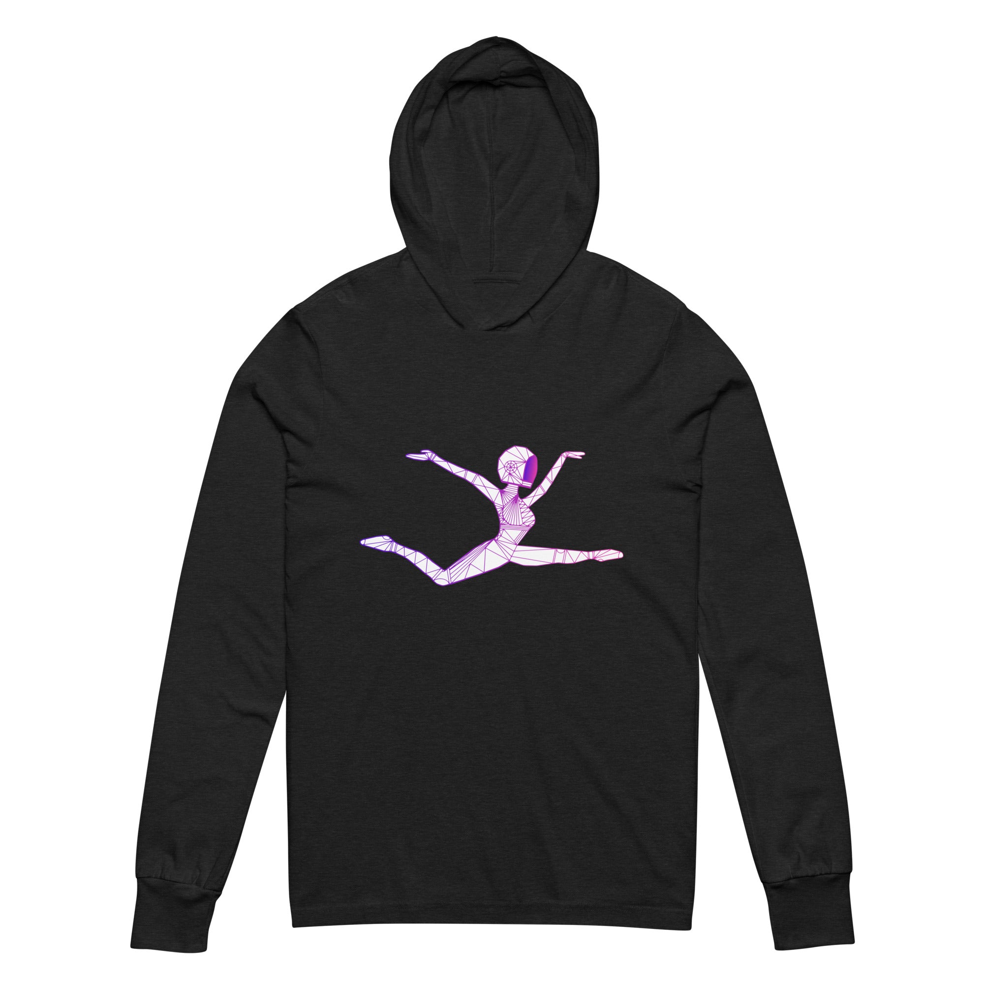 Afrobotica Ciseaux Hooded long-sleeve tee