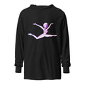 Afrobotica Ciseaux Hooded long-sleeve tee