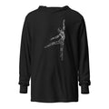 Afrobotica Pointe Hooded long-sleeve tee