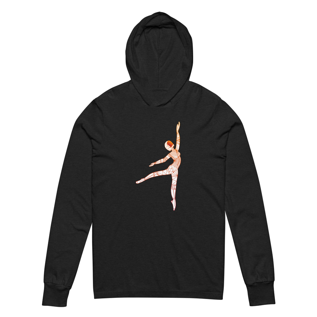 Afrobotica Pointe Constellation Hooded long-sleeve tee