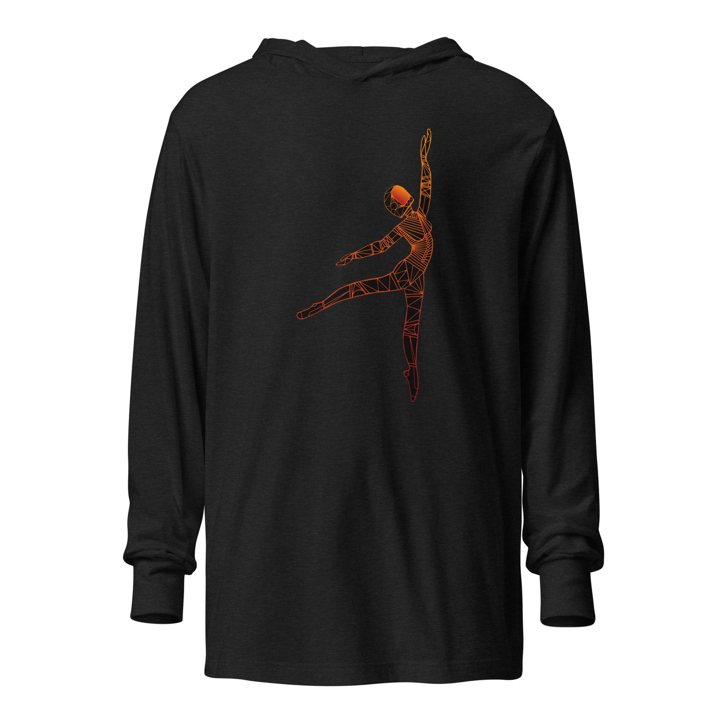 Afrobotica Pointe Constellation Hooded long-sleeve tee