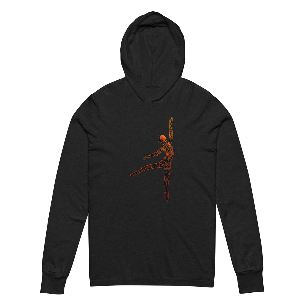 Afrobotica Pointe Constellation Hooded long-sleeve tee