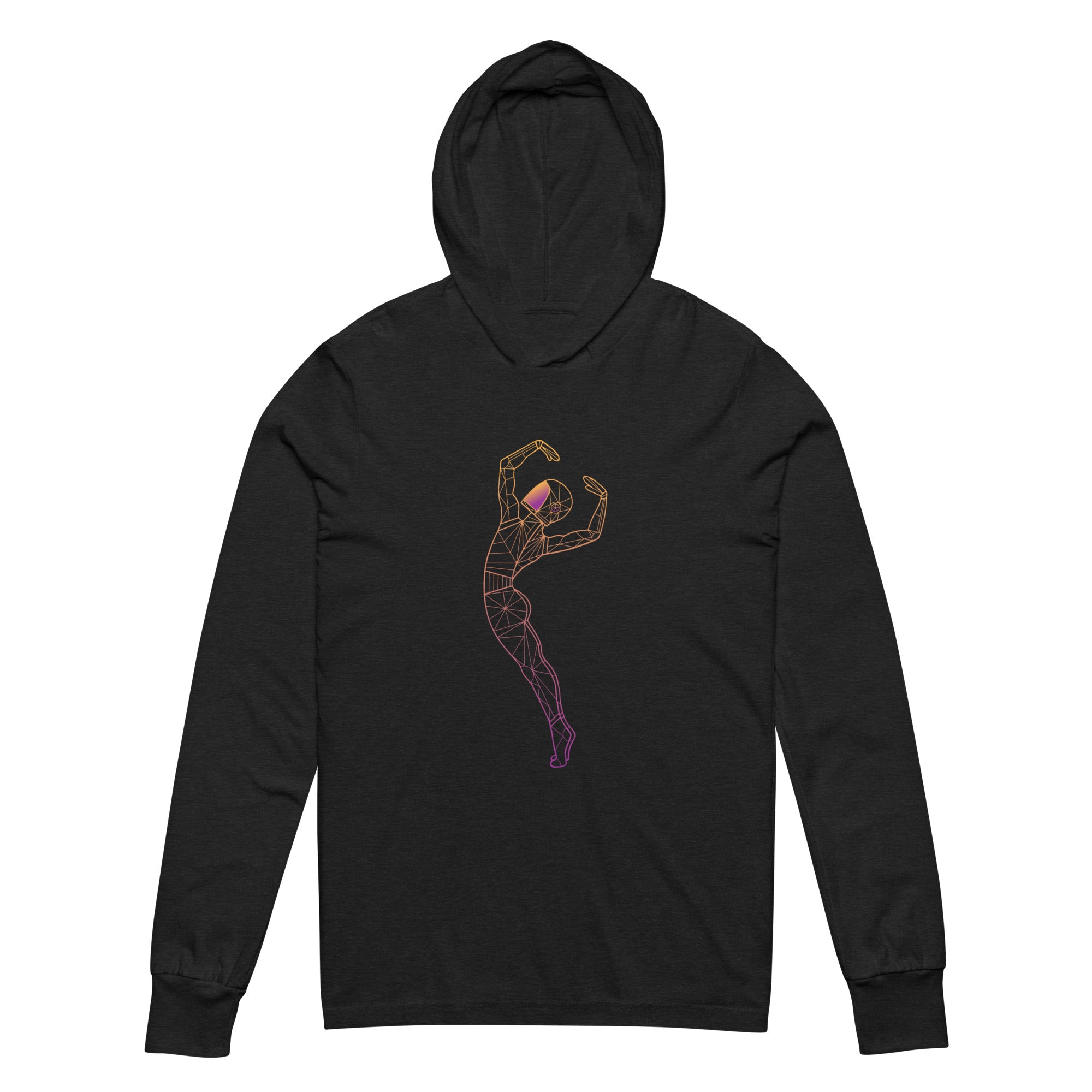 Afroboticus Plasma Hooded long-sleeve tee