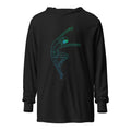 Afroboticus Stellar Drift Hooded long-sleeve tee