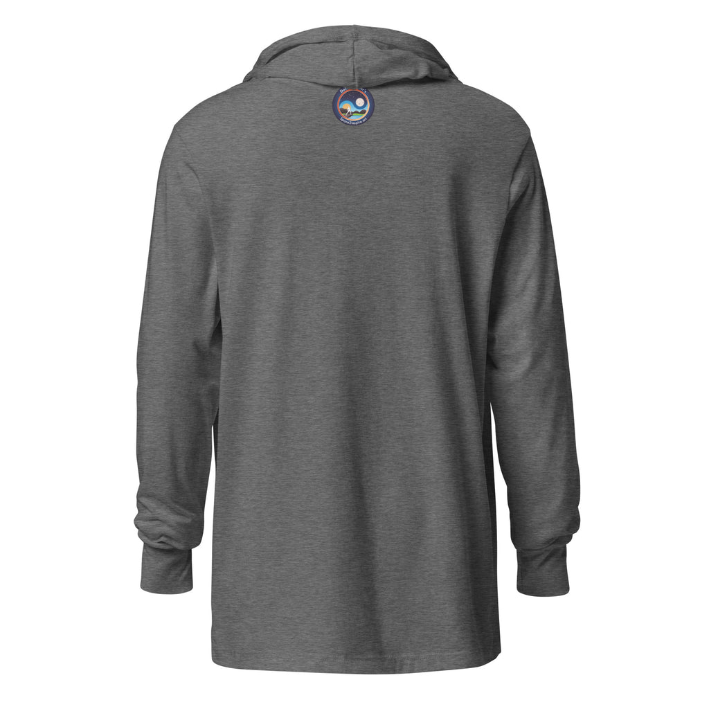 Ultramarine Hooded long-sleeve tee