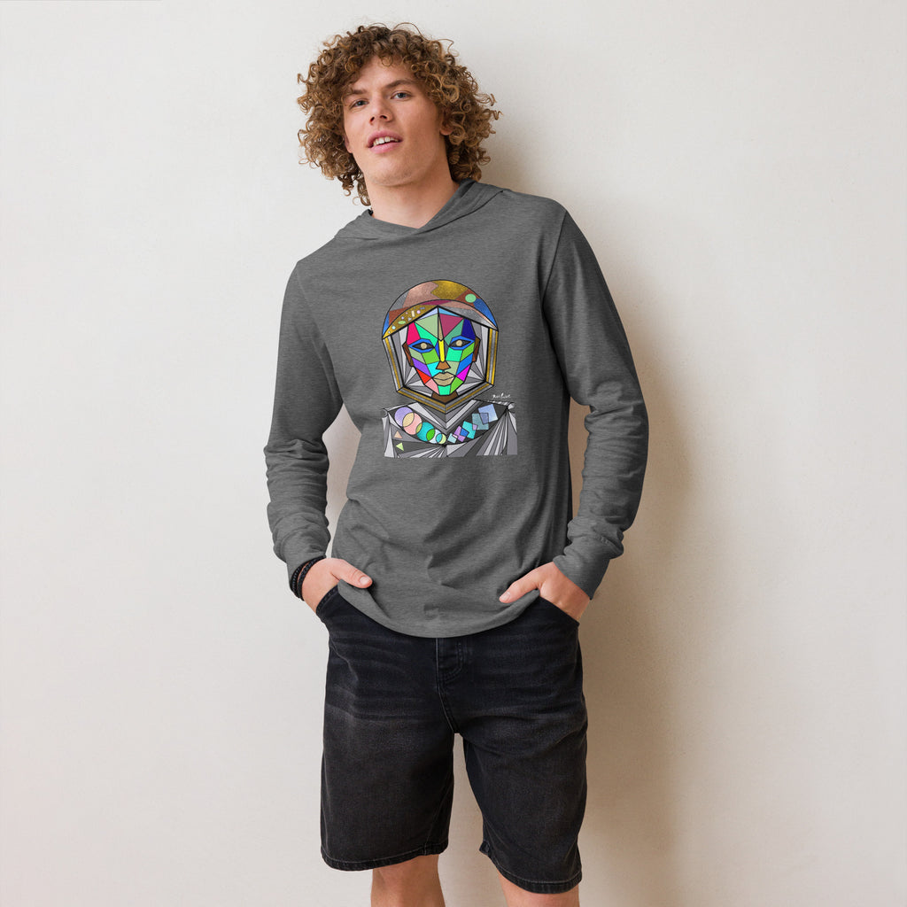 Afrobotica Avatar Multi Hooded long-sleeve tee