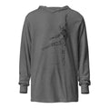 Afrobotica Pointe Hooded long-sleeve tee