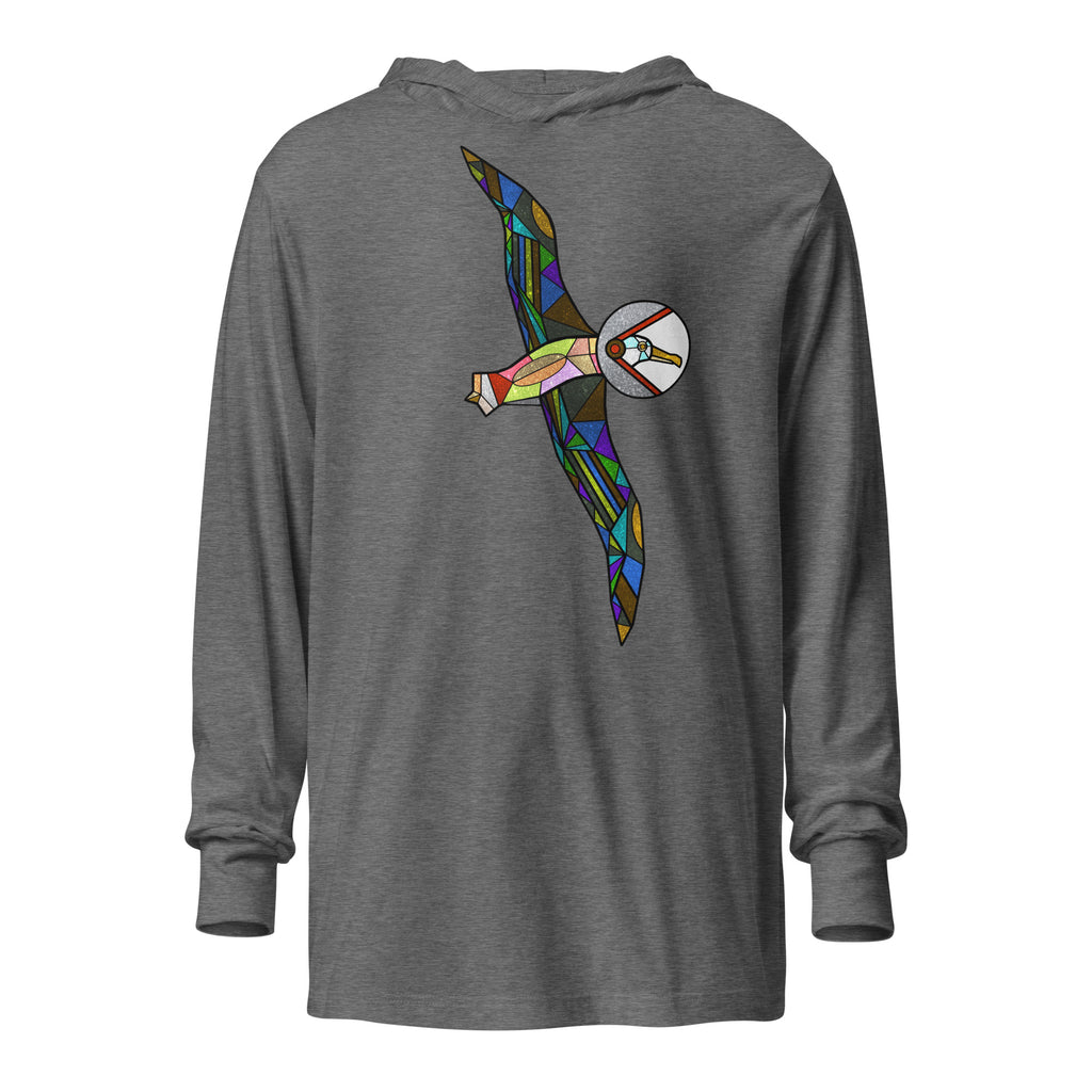 Wanderlust Hooded long-sleeve tee