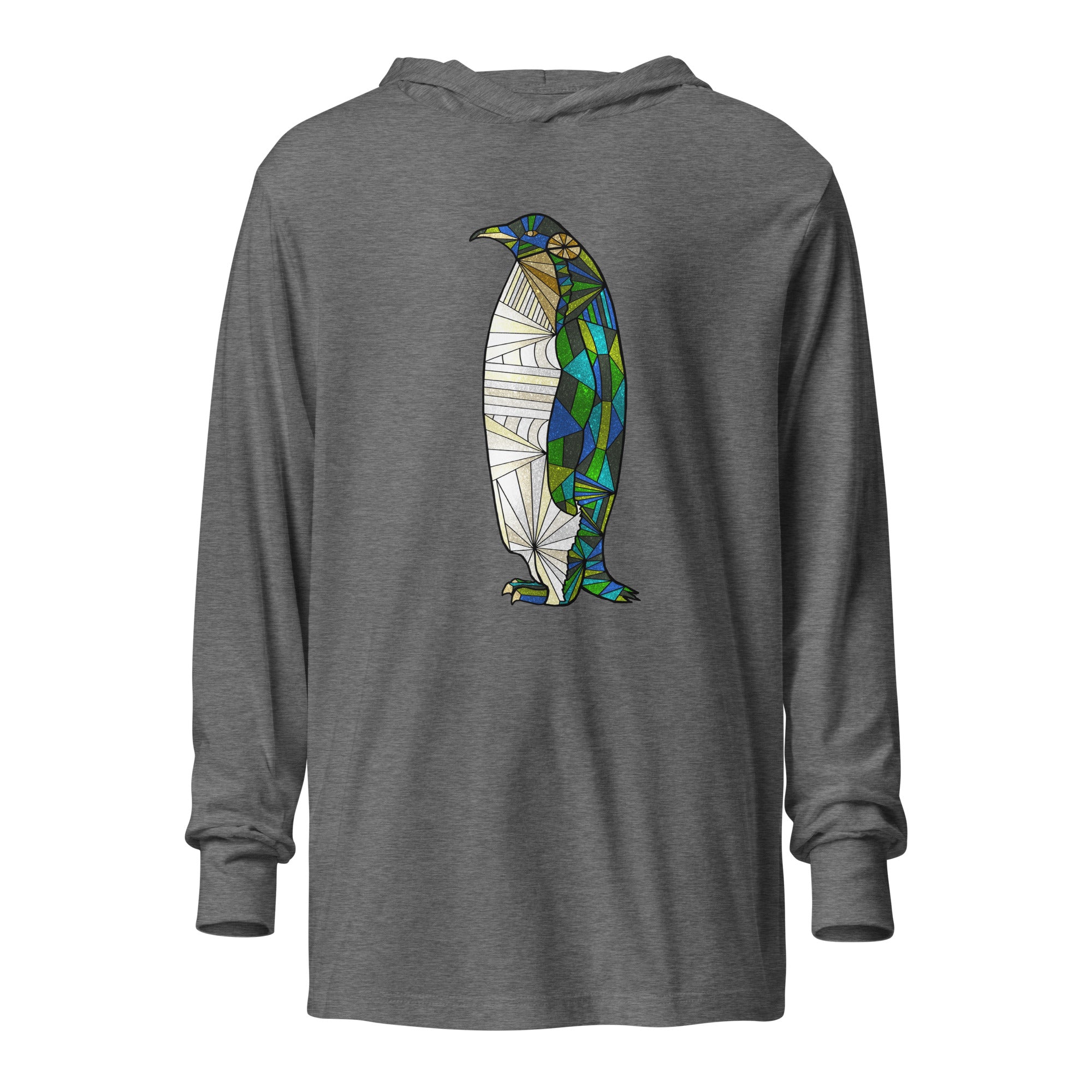 Antartic Serenity Hooded long-sleeve tee