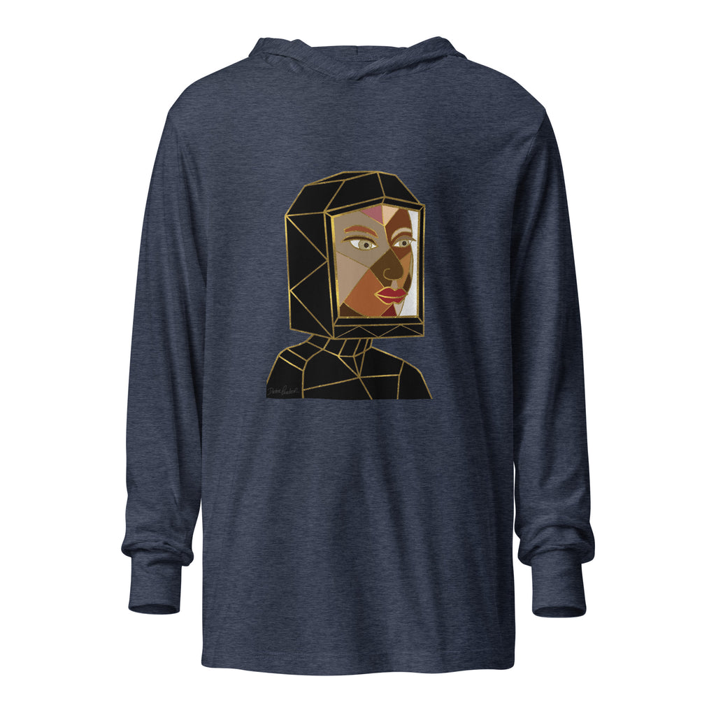 Afrobotica Avatar Earth Hooded long-sleeve tee