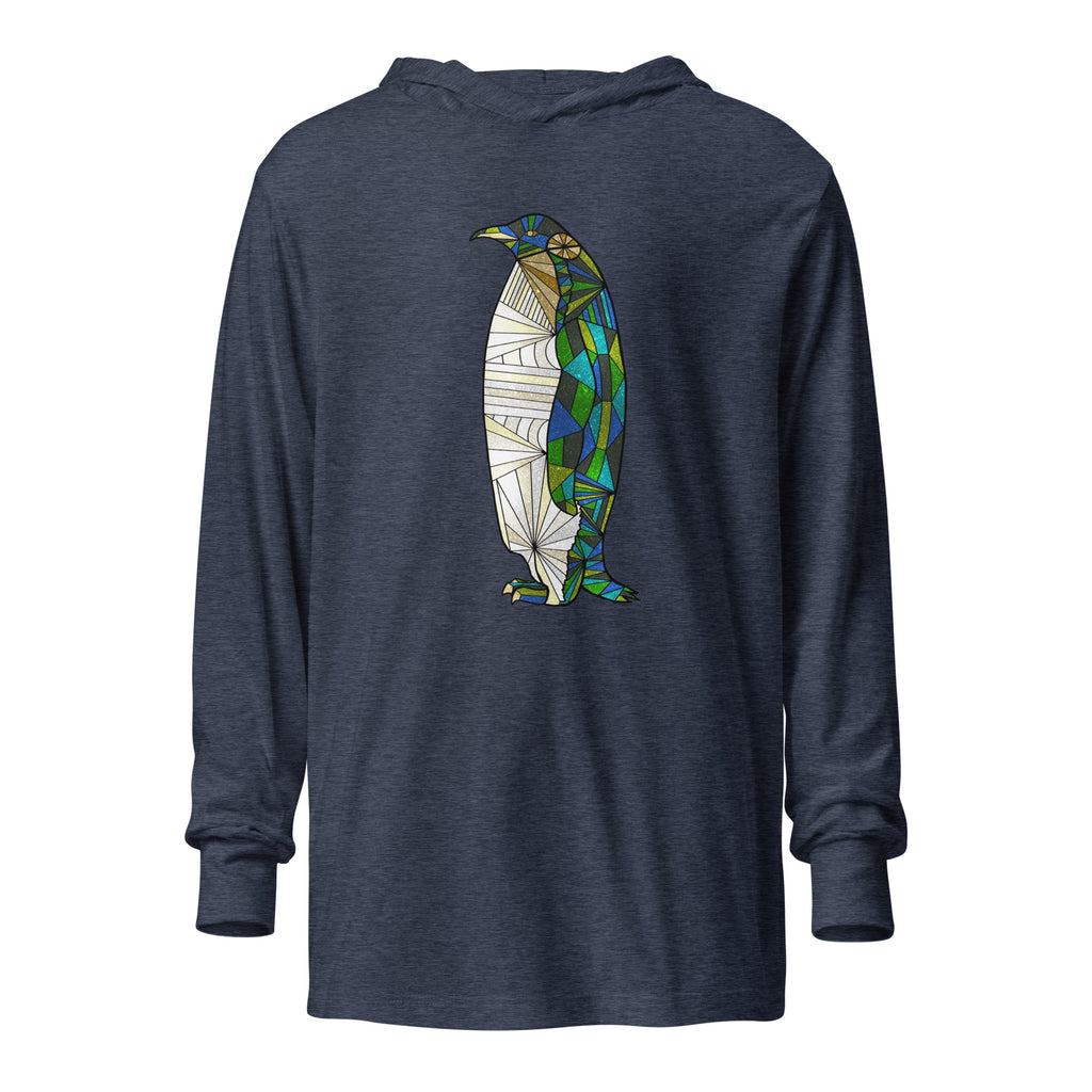 Antartic Serenity Hooded long-sleeve tee