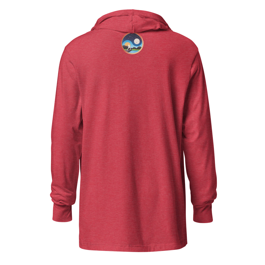 Afrobotica Ciseaux Hooded long-sleeve tee