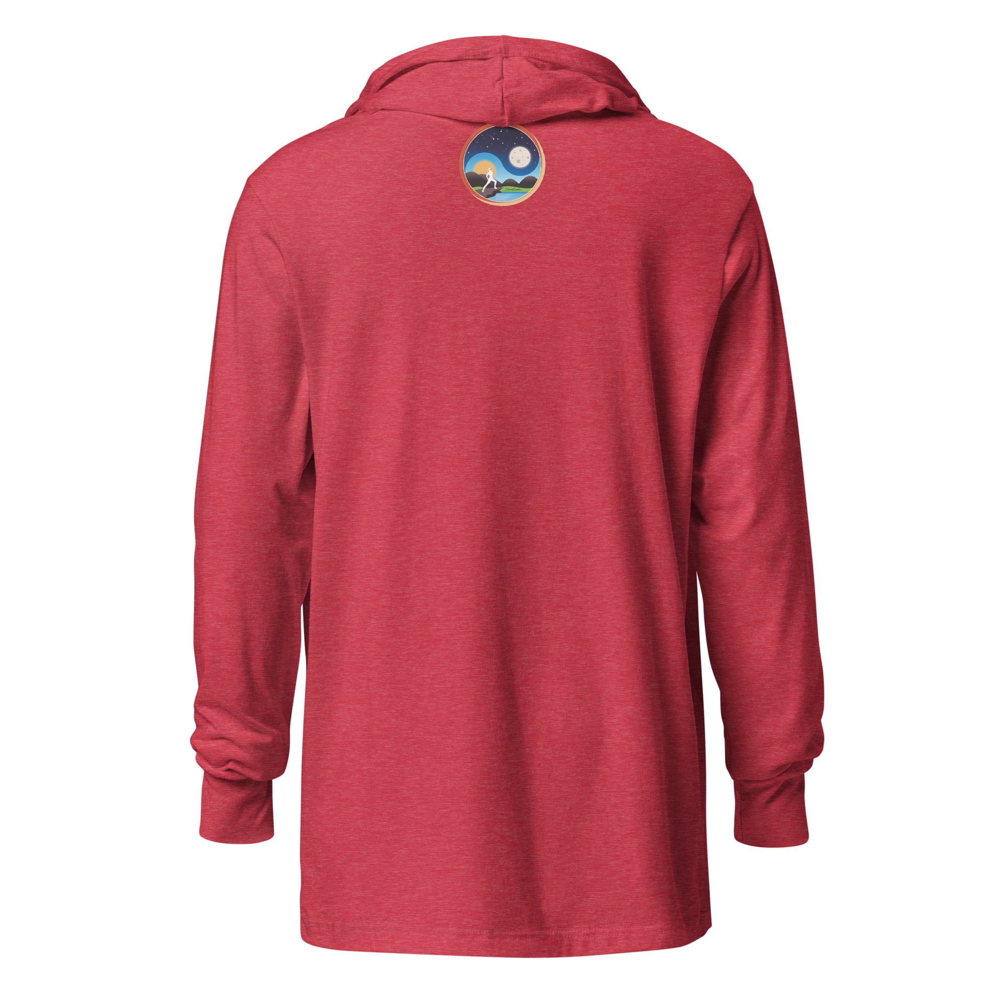 Afrobotica Ciseaux Hooded long-sleeve tee