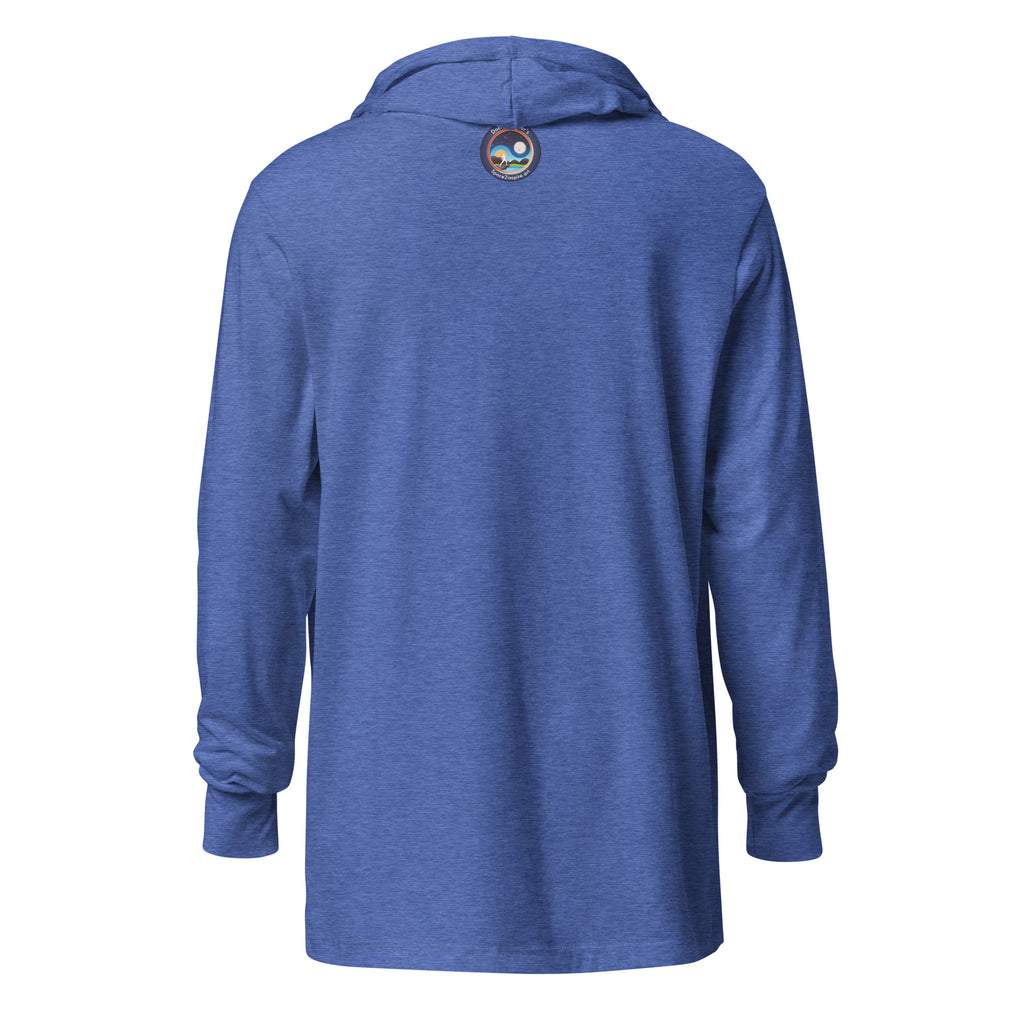 Ultramarine Hooded long-sleeve tee