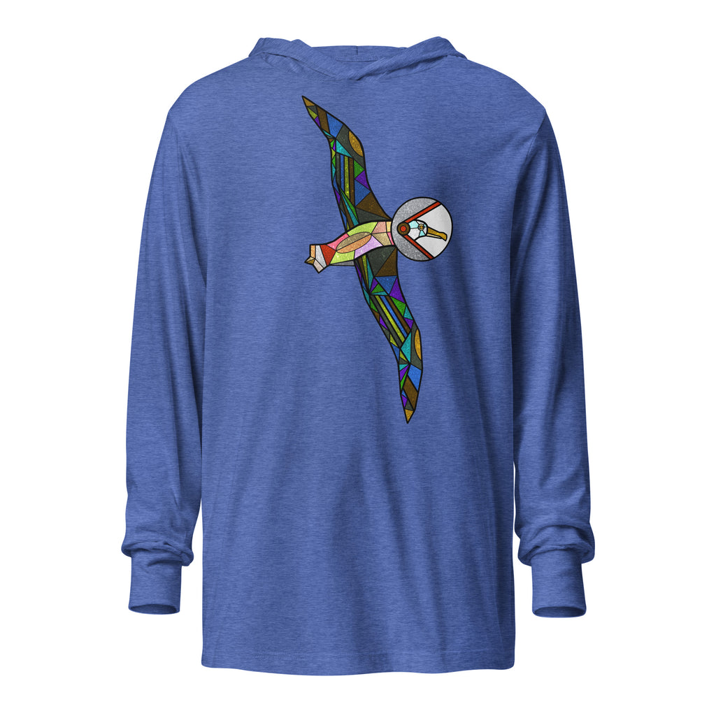 Wanderlust Hooded long-sleeve tee