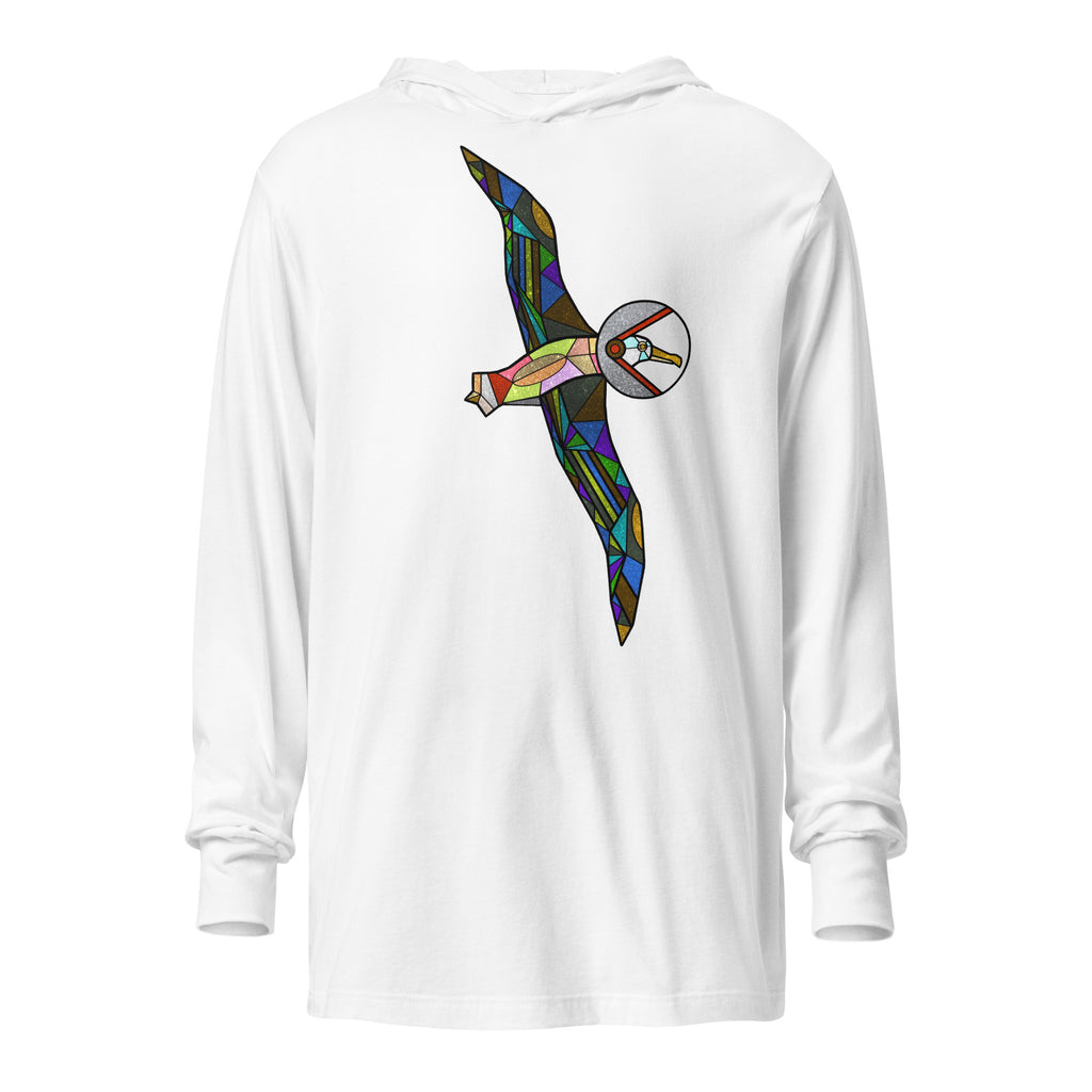 Wanderlust Hooded long-sleeve tee