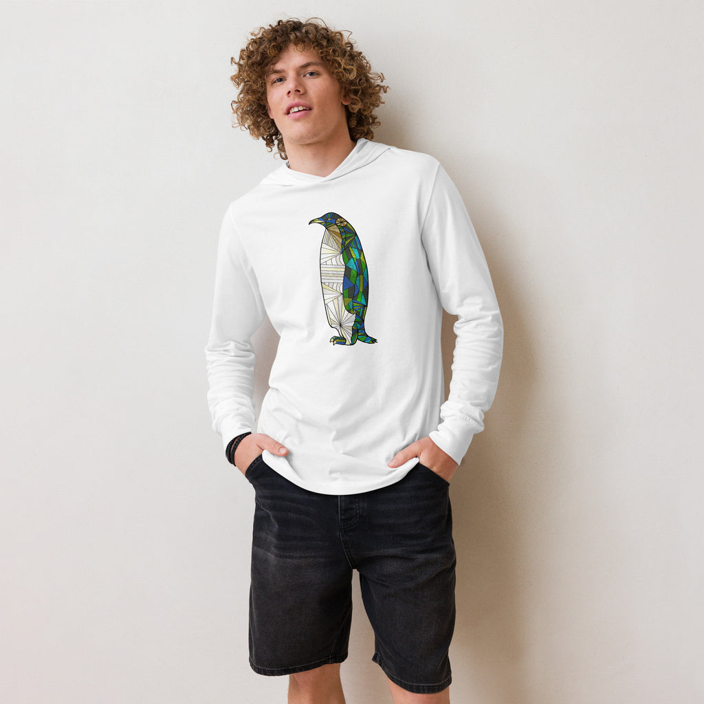 Antartic Serenity Hooded long-sleeve tee