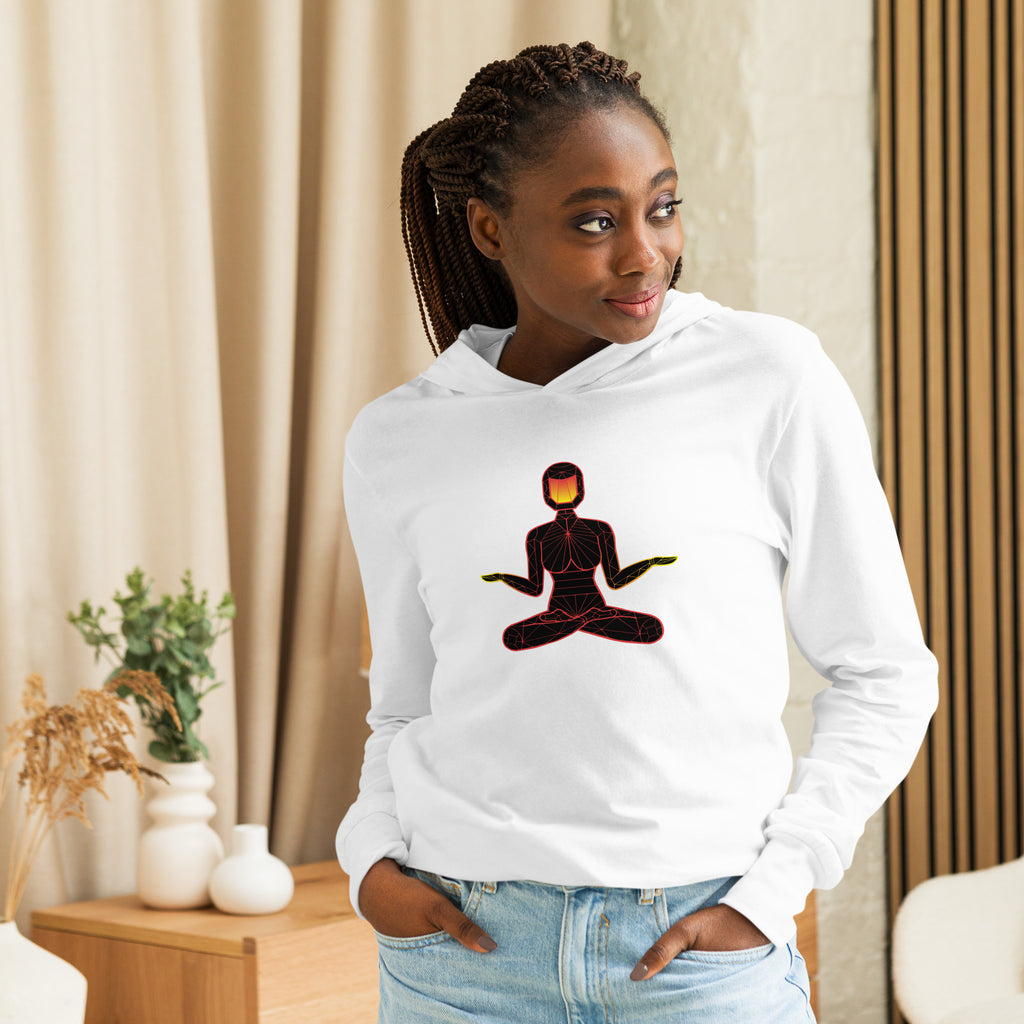 AffirmationNaut Hooded long-sleeve tee