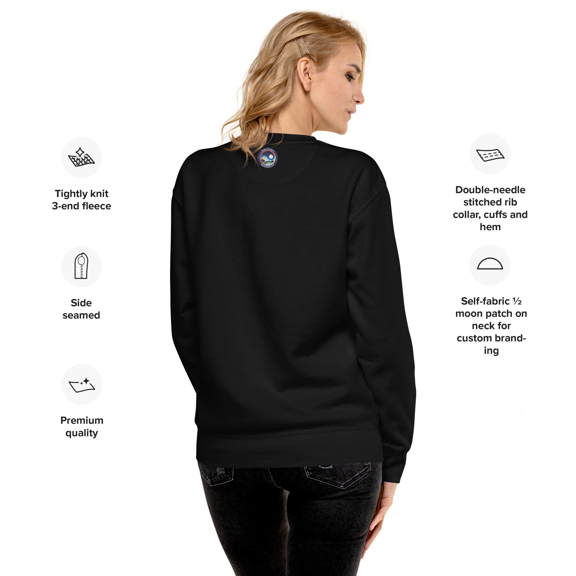 AstroCetacean Unisex Premium Sweatshirt
