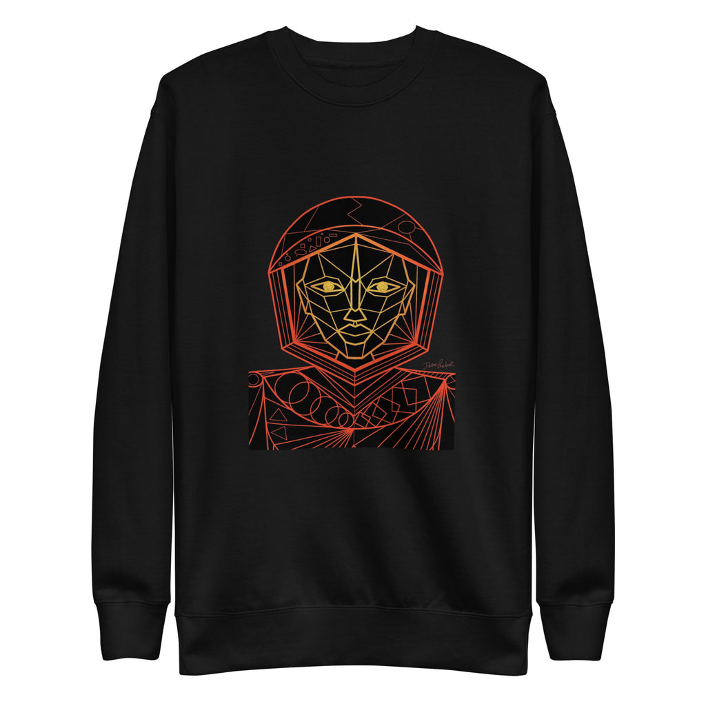 Afrobotica Avatar Red Unisex Premium Sweatshirt