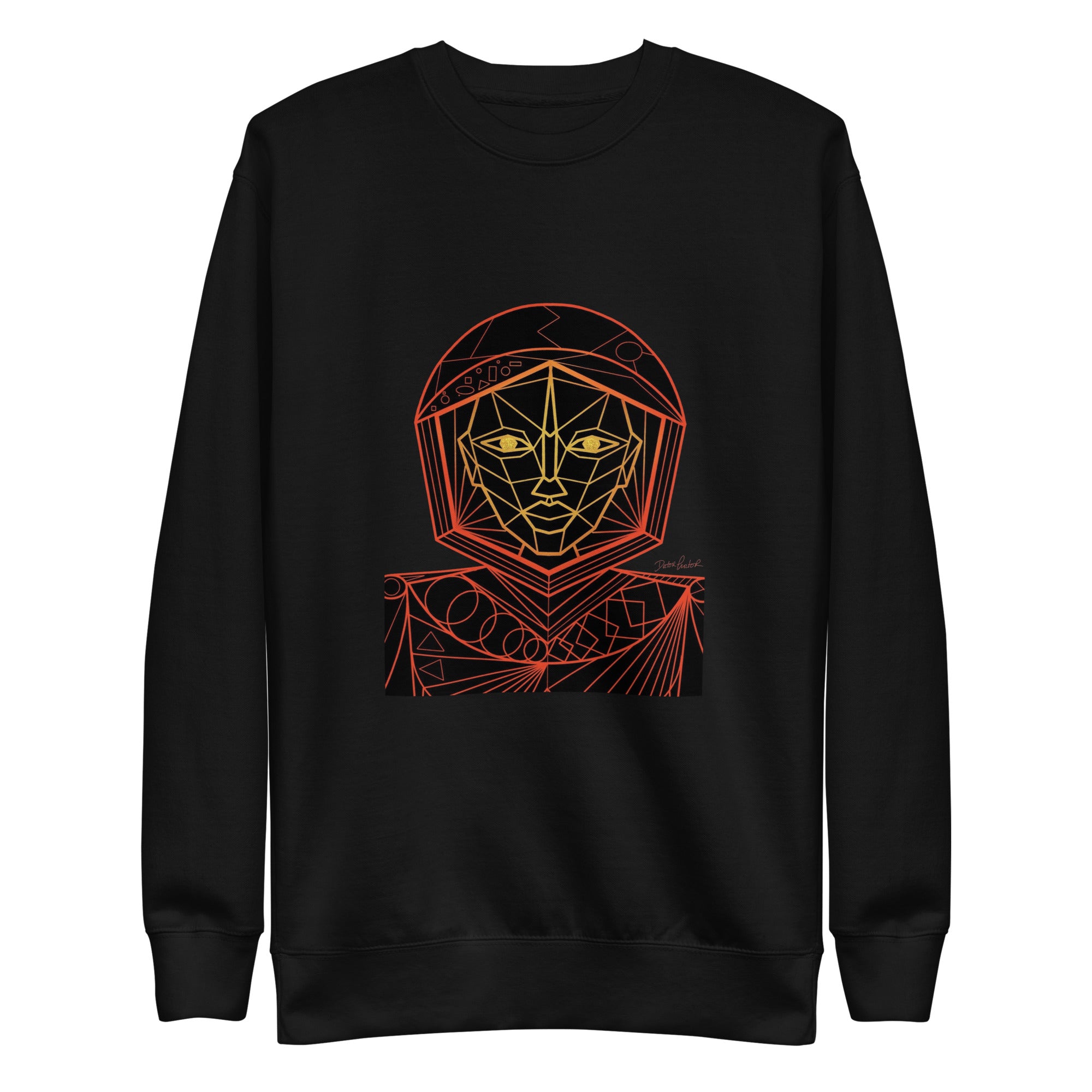 Afrobotica Avatar Red Unisex Premium Sweatshirt