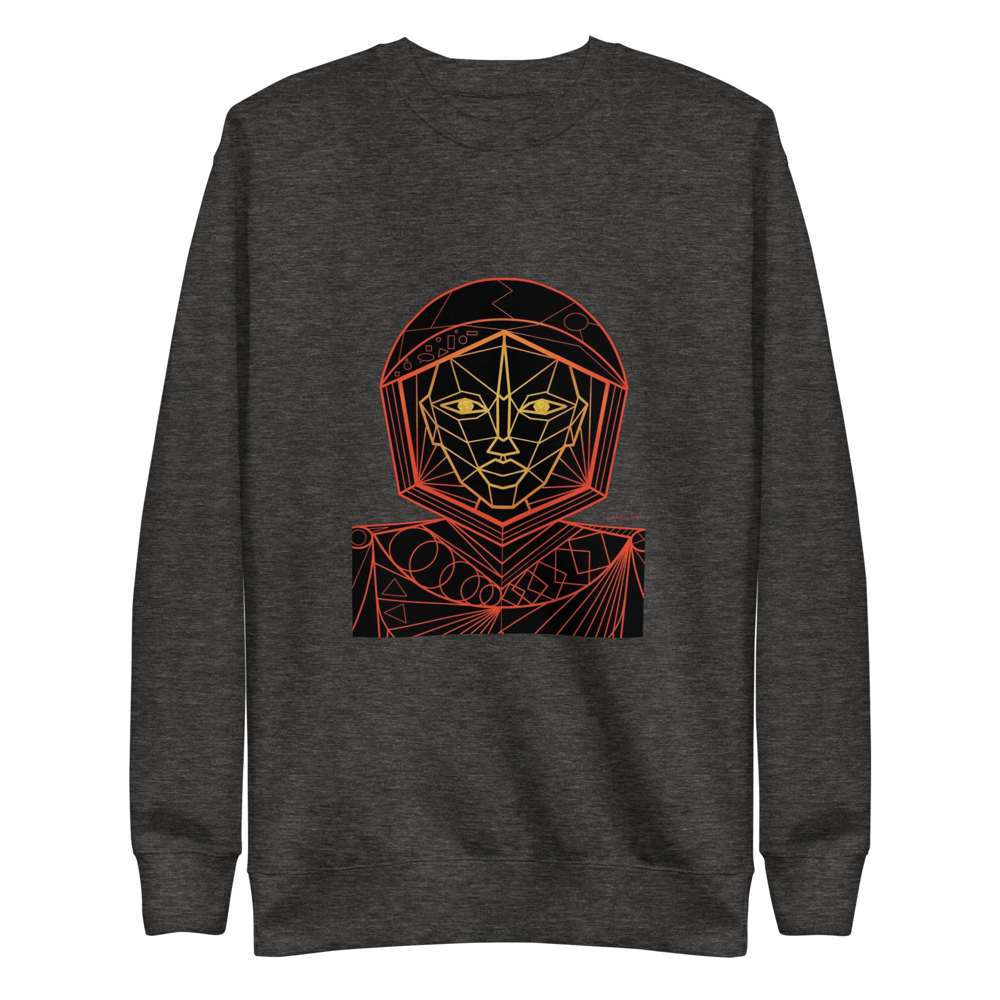 Afrobotica Avatar Red Unisex Premium Sweatshirt