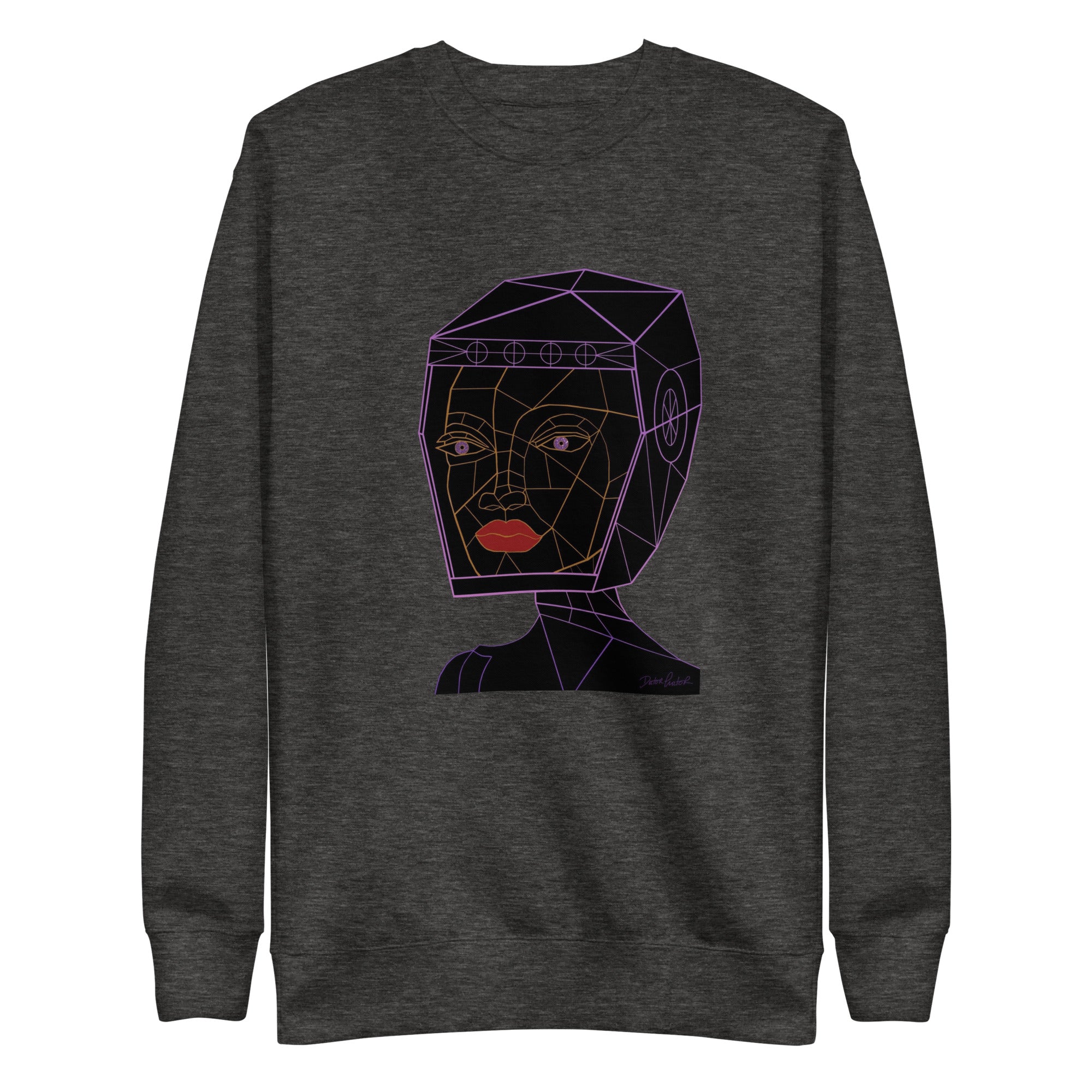Afrobotica Bella Neon Unisex Premium Sweatshirt