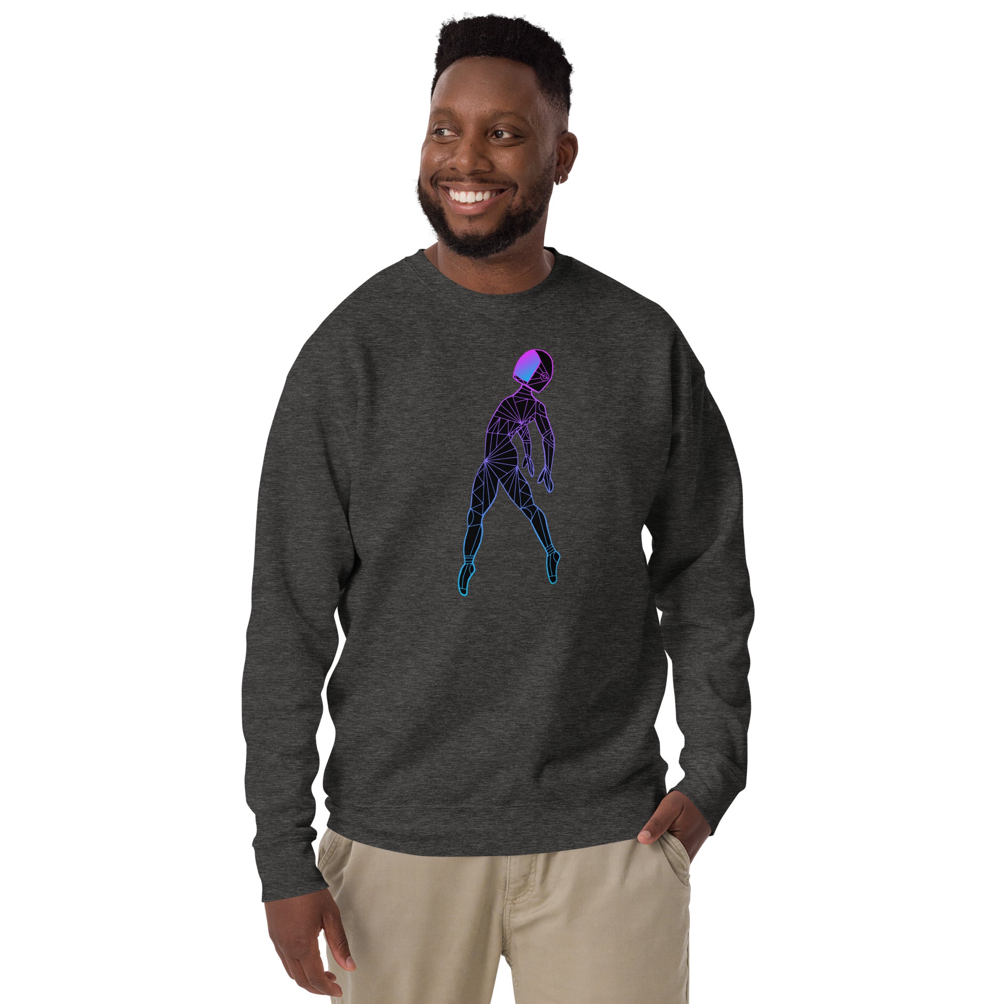 Afroboticus Cobalt Unisex Premium Sweatshirt