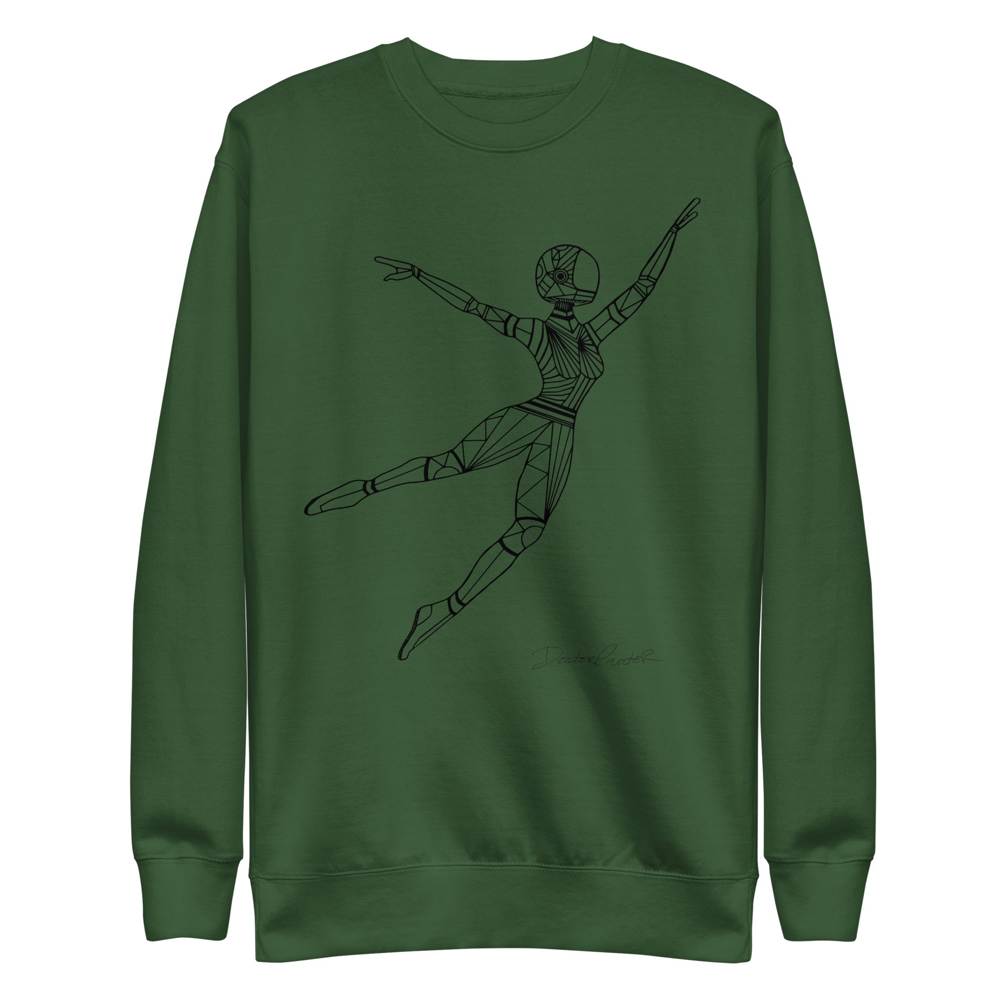 Afrobotica Leap Unisex Premium Sweatshirt