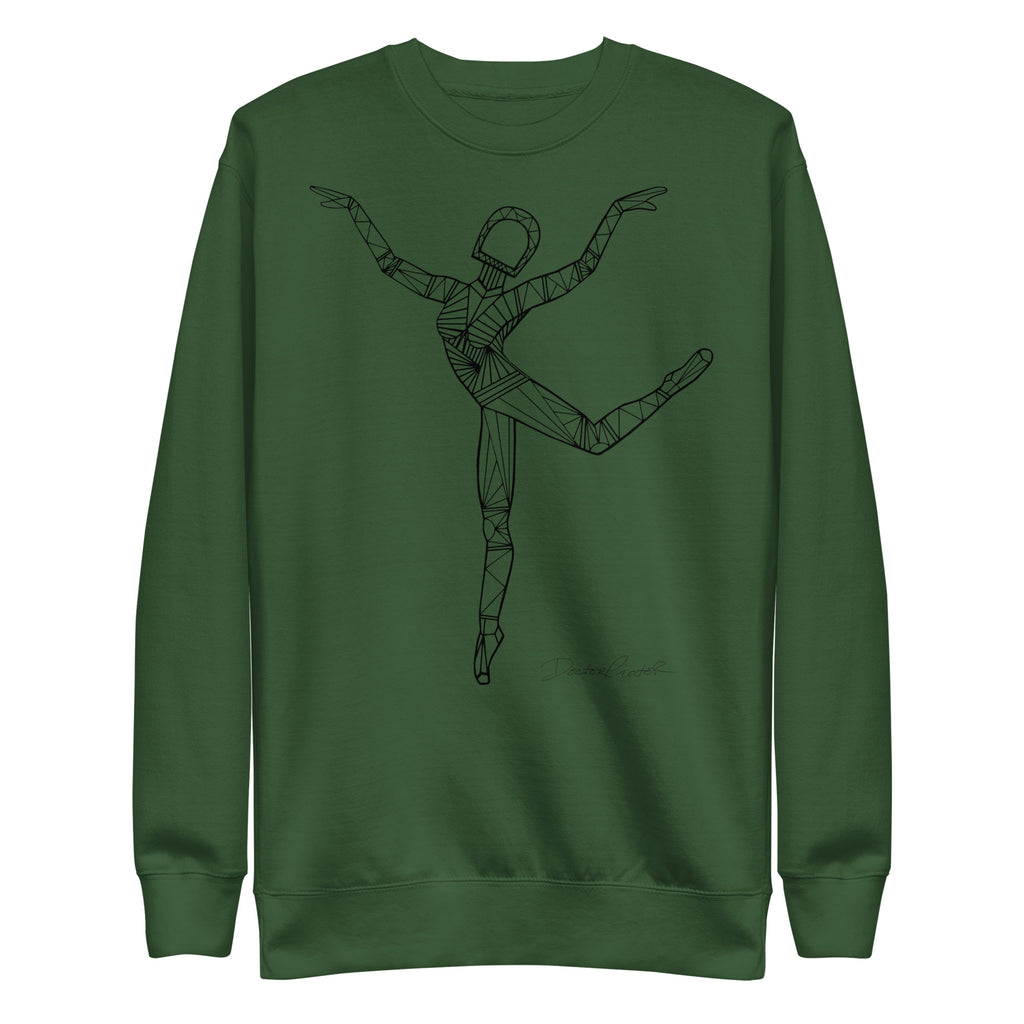 Afrobotica Rings Unisex Premium Sweatshirt