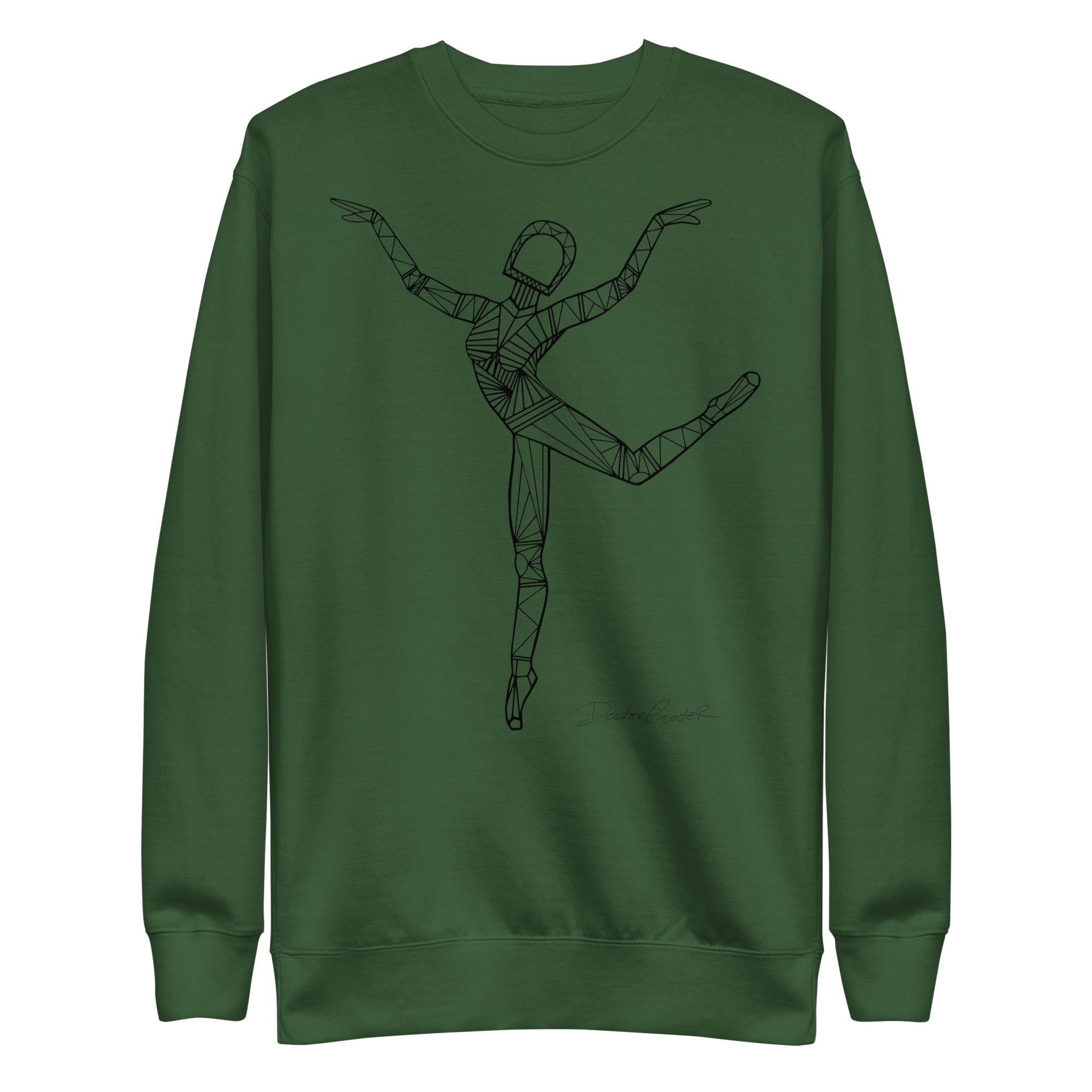 Afrobotica Rings Unisex Premium Sweatshirt