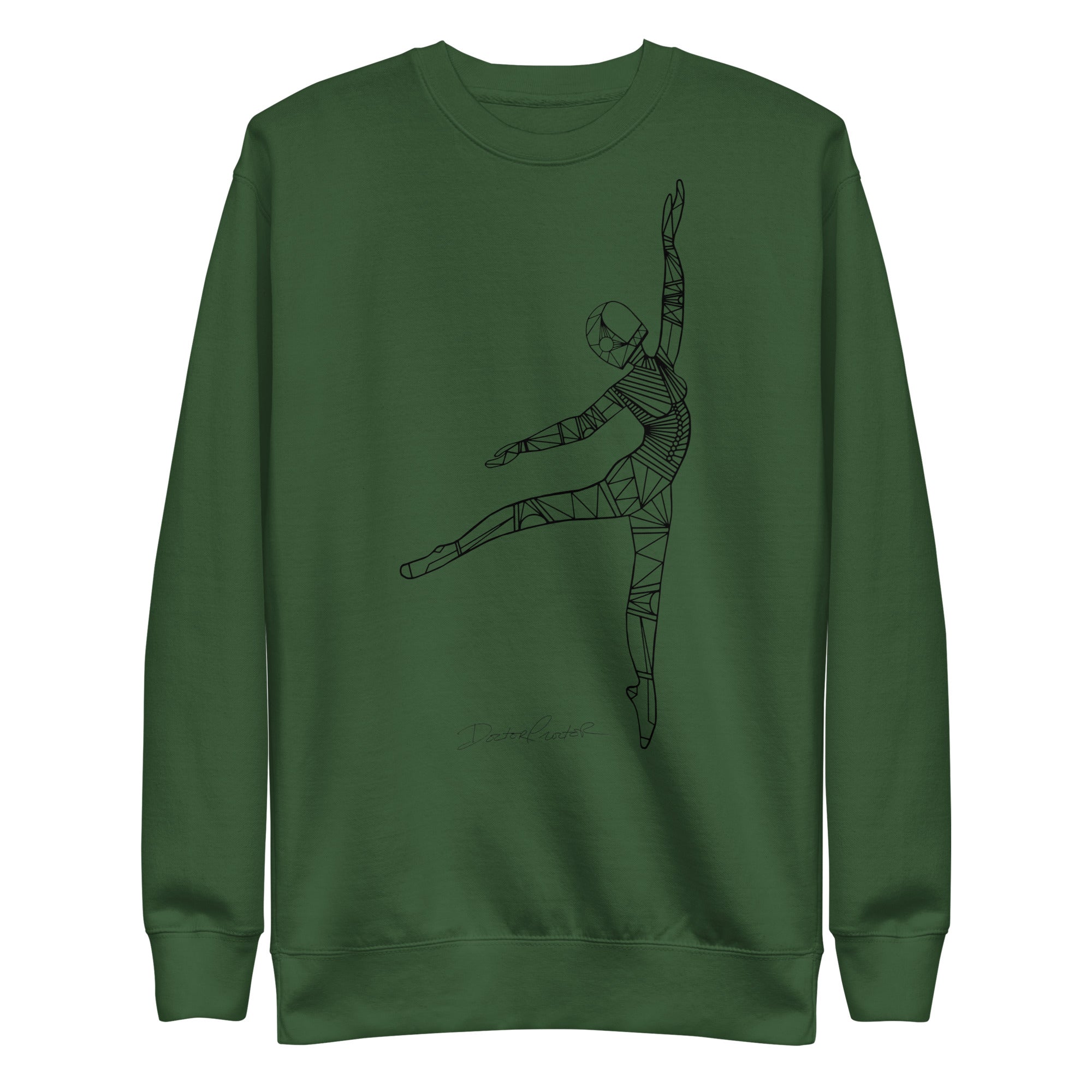 Afrobotica Pointe Unisex Premium Sweatshirt