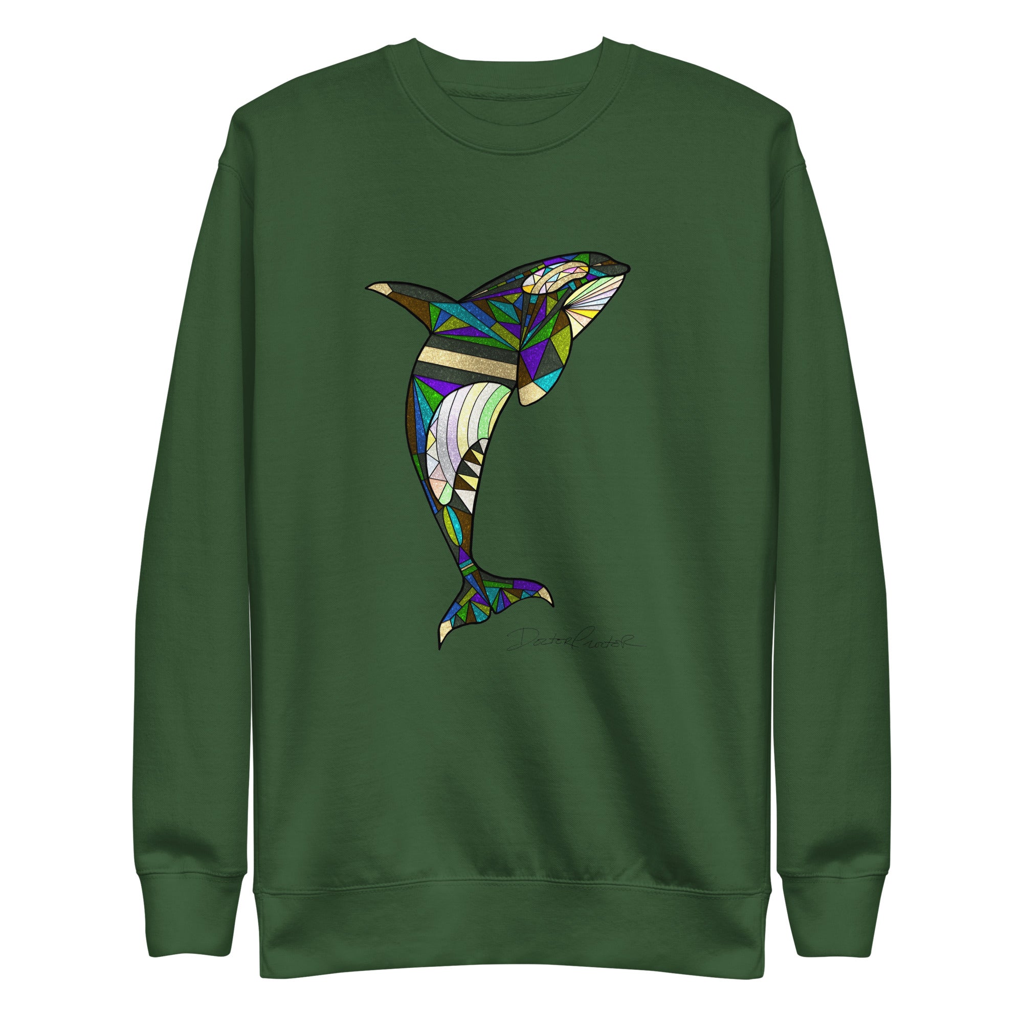 The Cosmic Orca Unisex Premium Sweatshirt