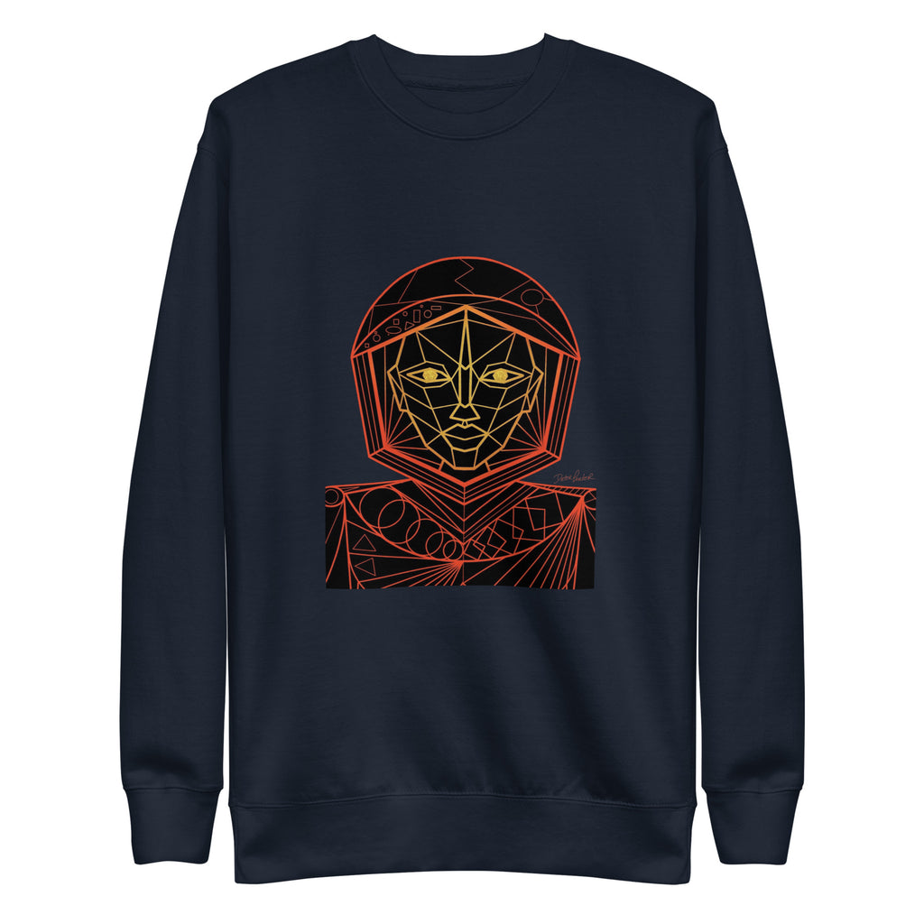 Afrobotica Avatar Red Unisex Premium Sweatshirt