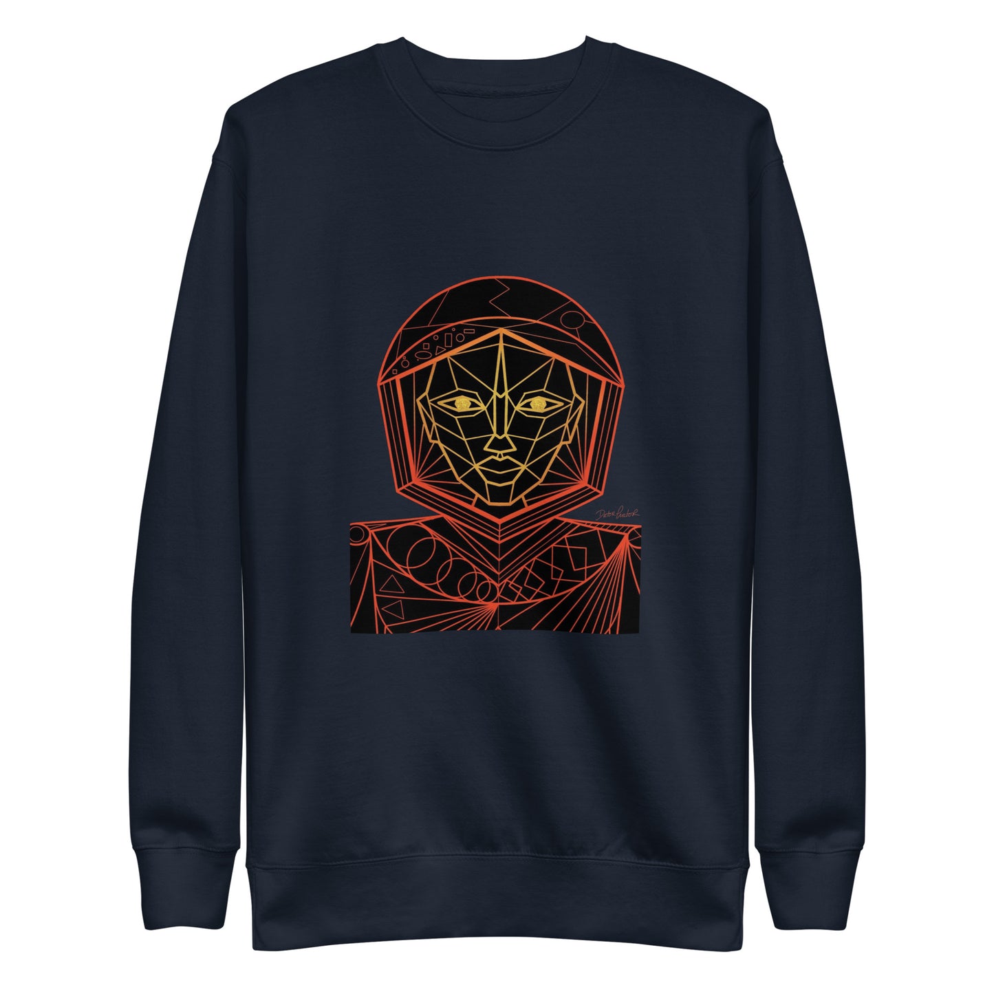 Afrobotica Avatar Red Unisex Premium Sweatshirt