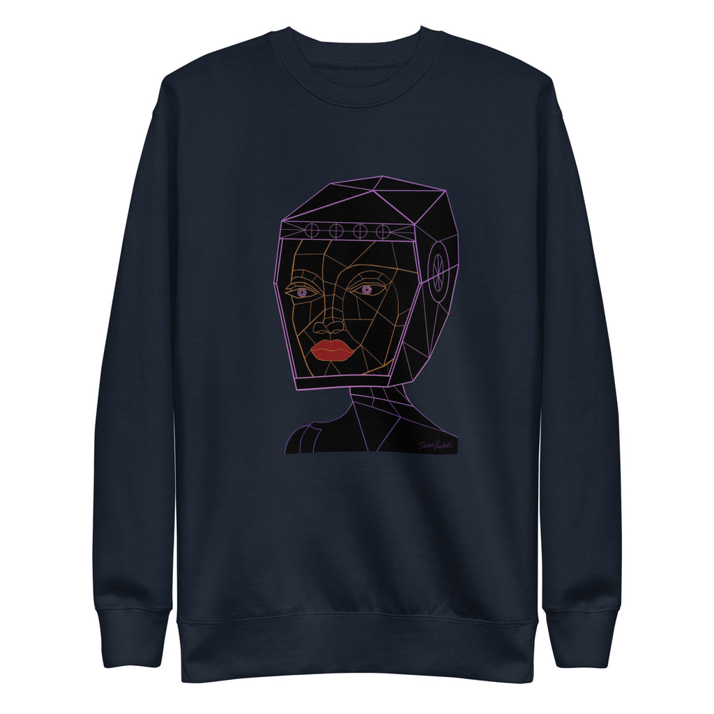 Afrobotica Bella Neon Unisex Premium Sweatshirt