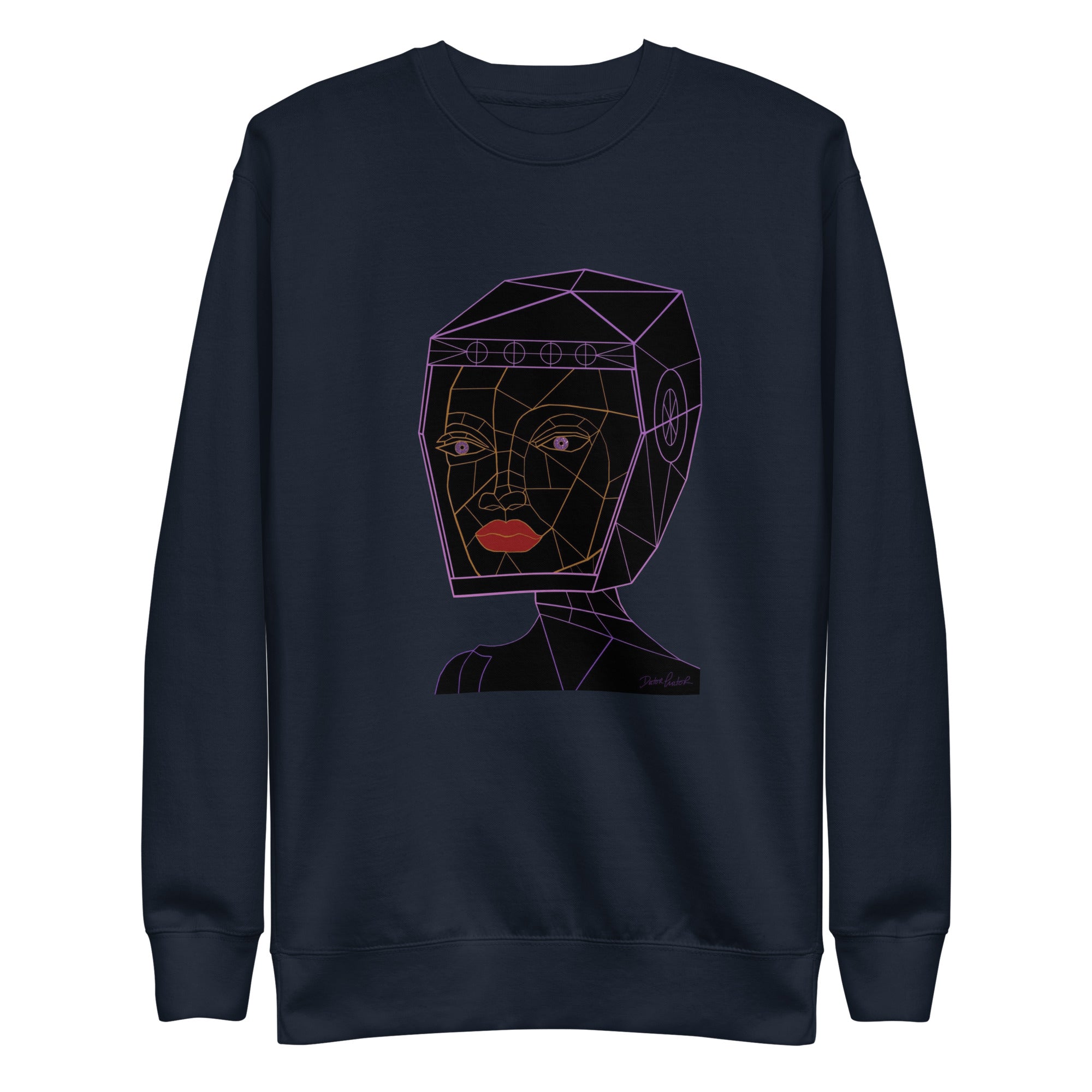 Afrobotica Bella Neon Unisex Premium Sweatshirt
