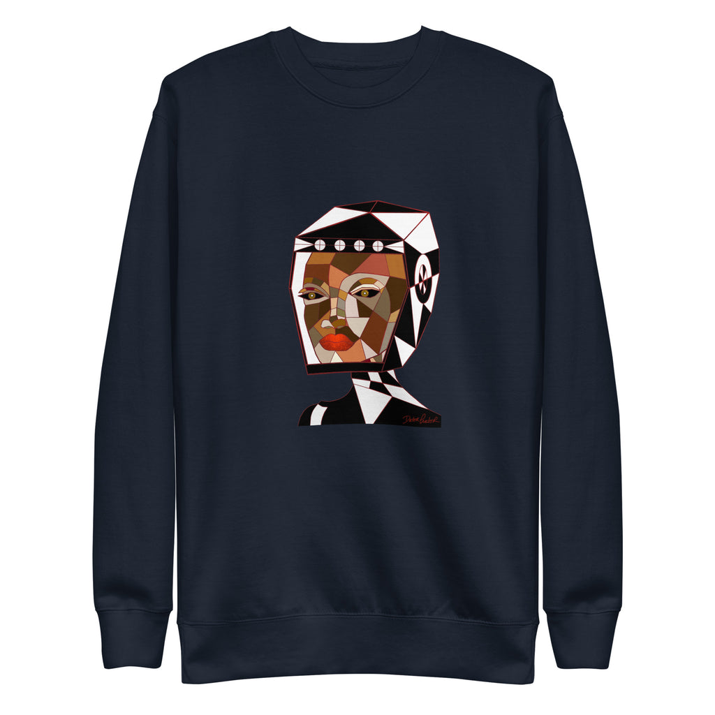 Afrobotica Bella Earth Unisex Premium Sweatshirt