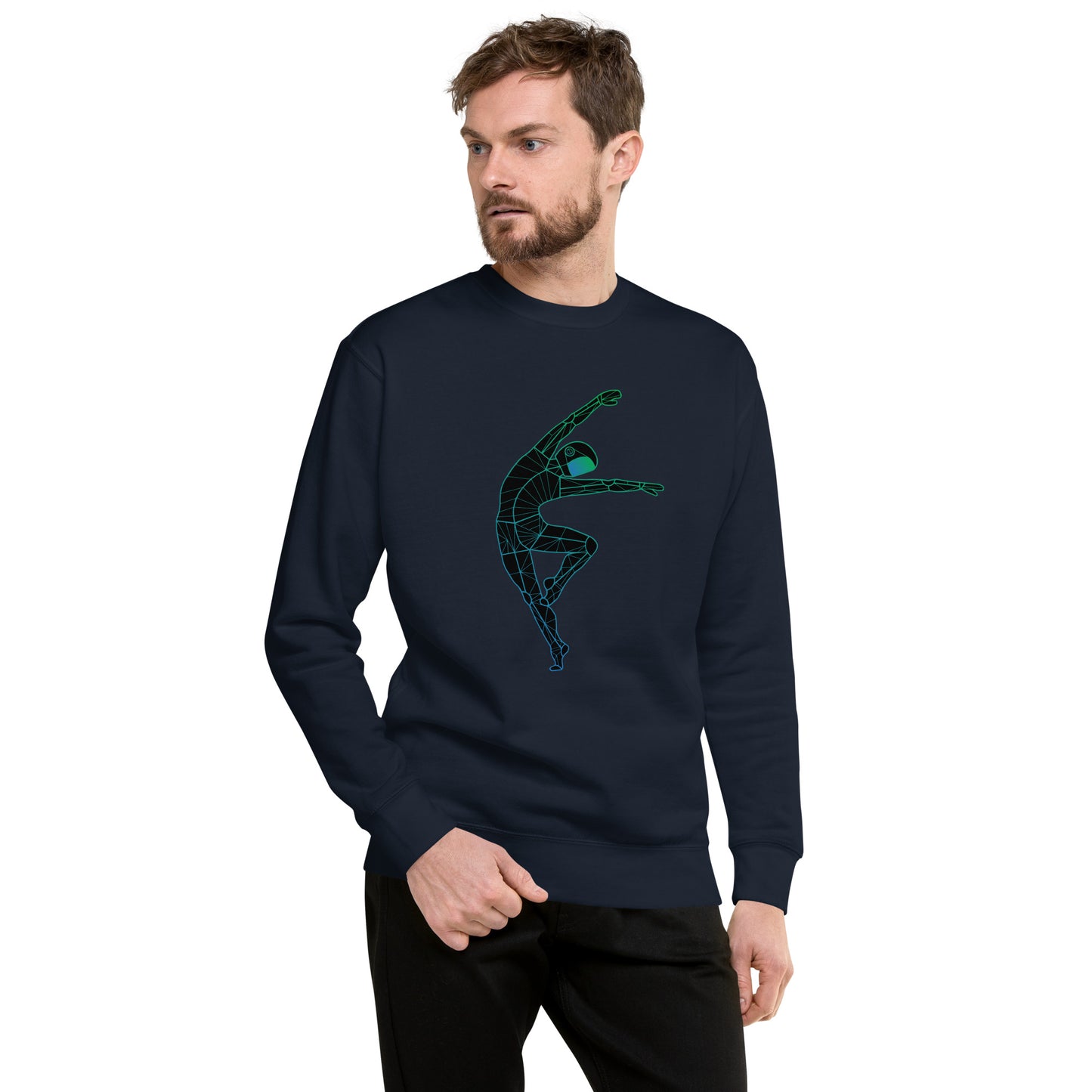 Afroboticus Stellar Drift Unisex Premium Sweatshirt