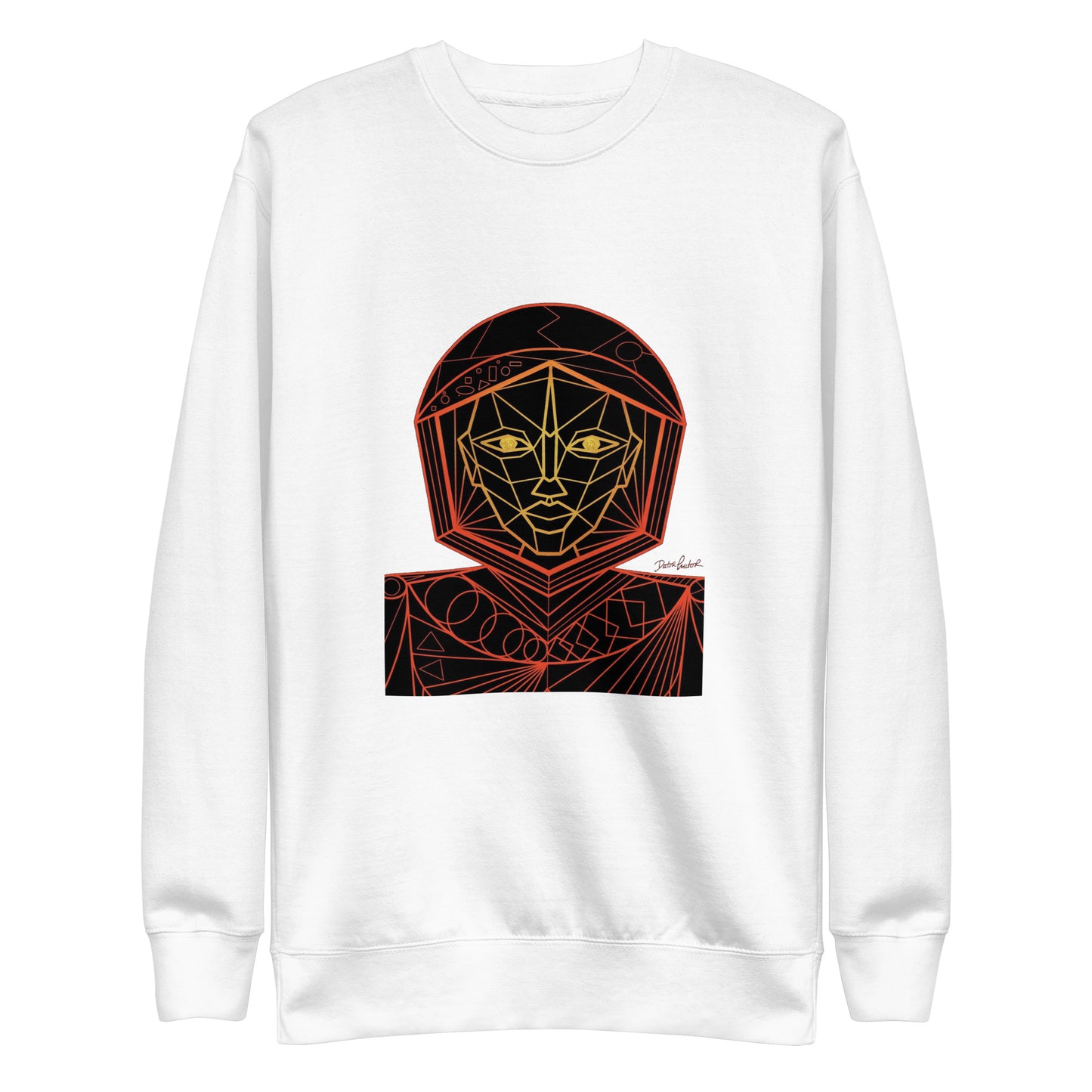 Afrobotica Avatar Red Unisex Premium Sweatshirt