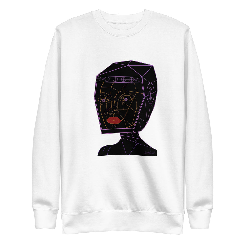 Afrobotica Bella Neon Unisex Premium Sweatshirt