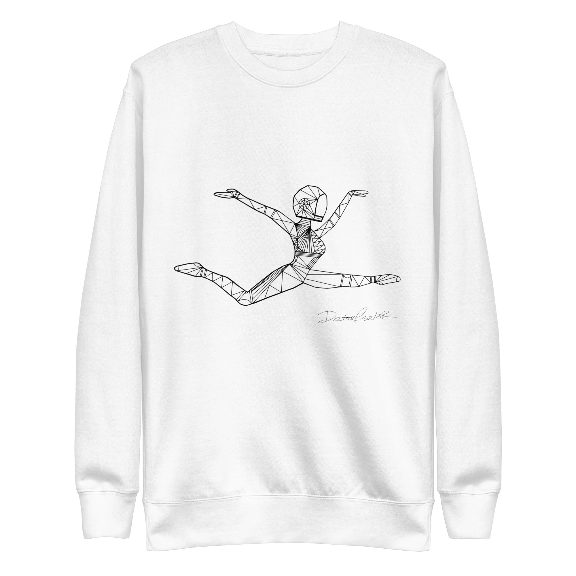 Afrobotica Ciseaux Unisex Premium Sweatshirt