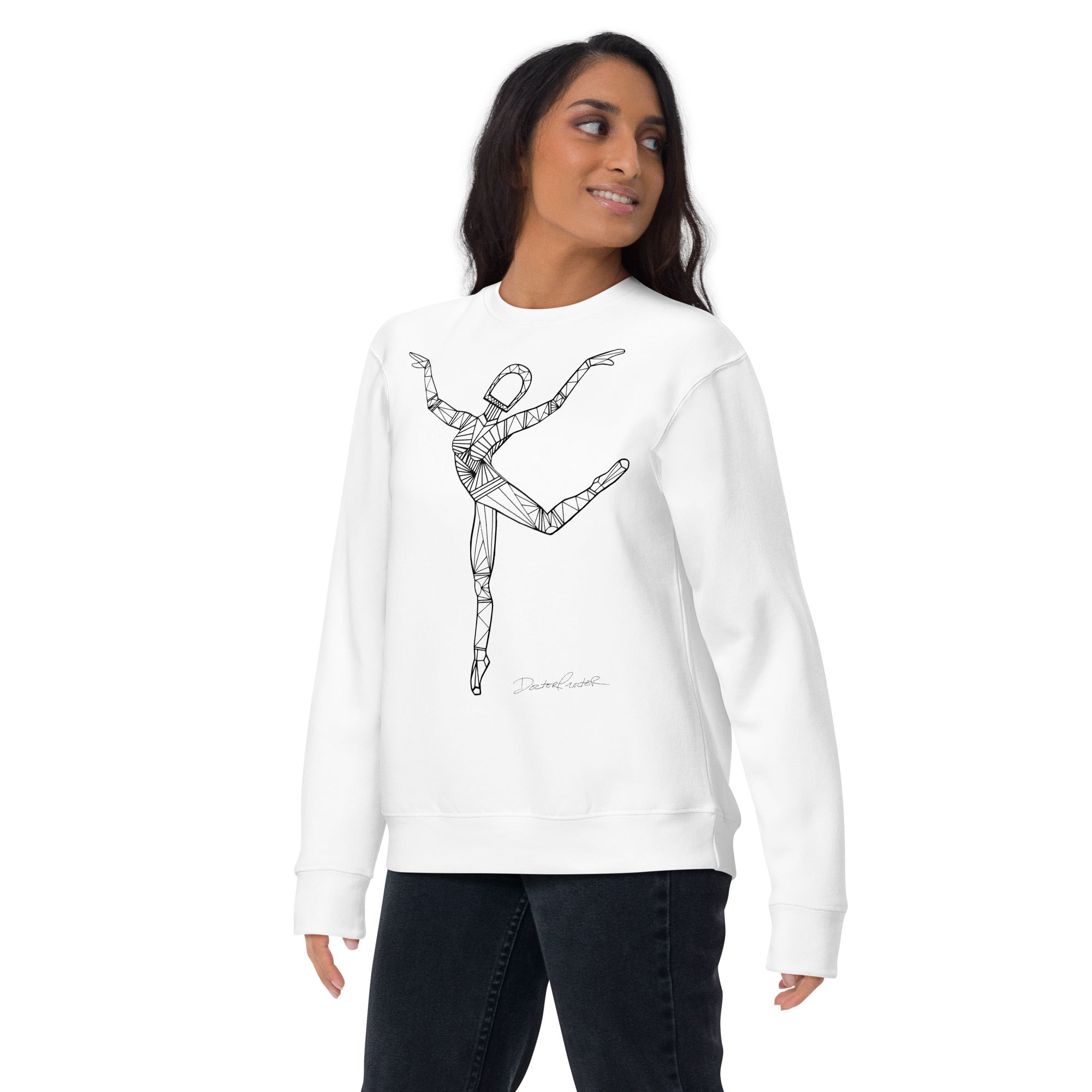 Afrobotica Rings Unisex Premium Sweatshirt