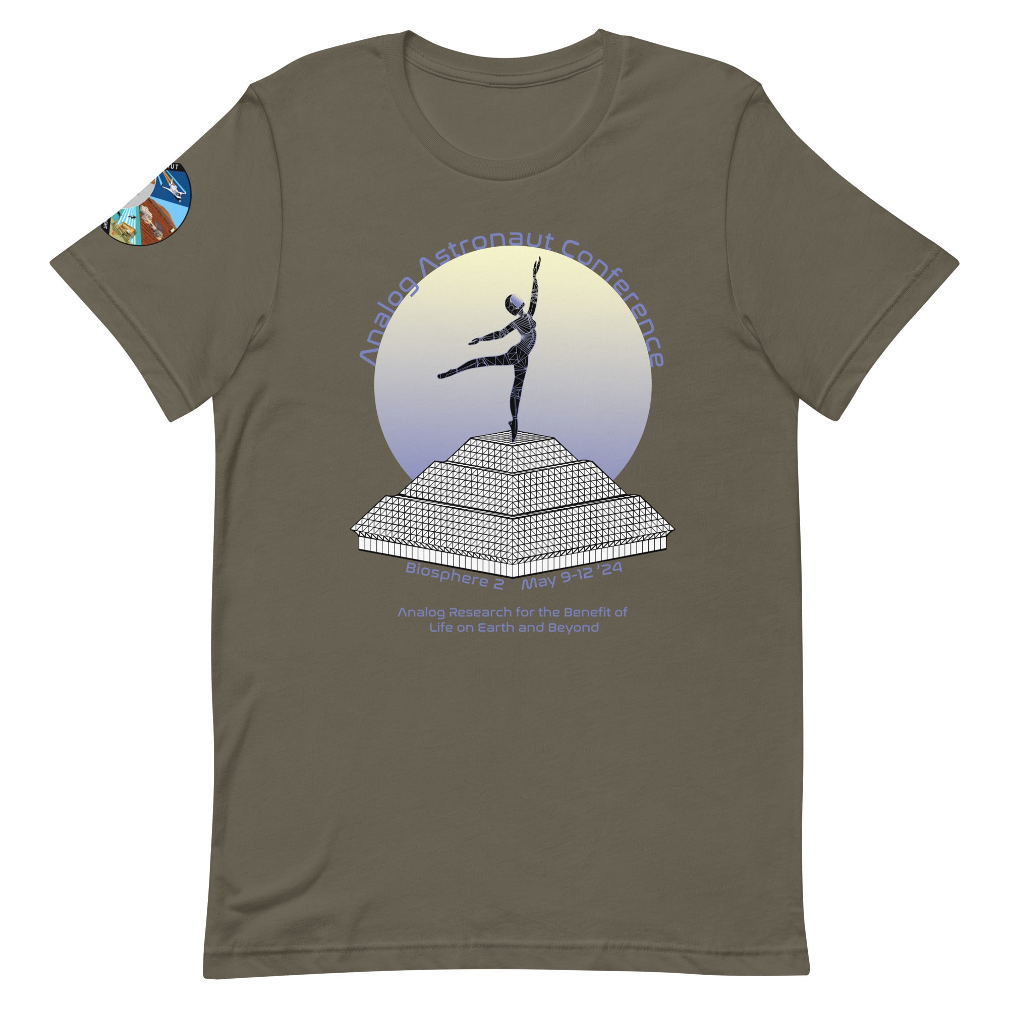 Analog Astronaut Conference Afrobotica Unisex t-shirt