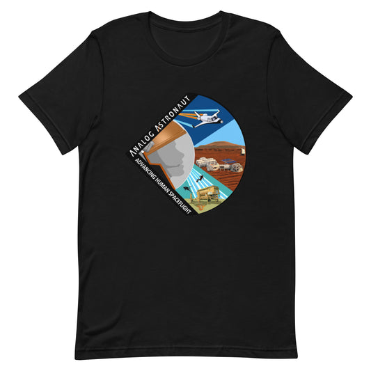 Analog Astronaut Unisex t-shirt