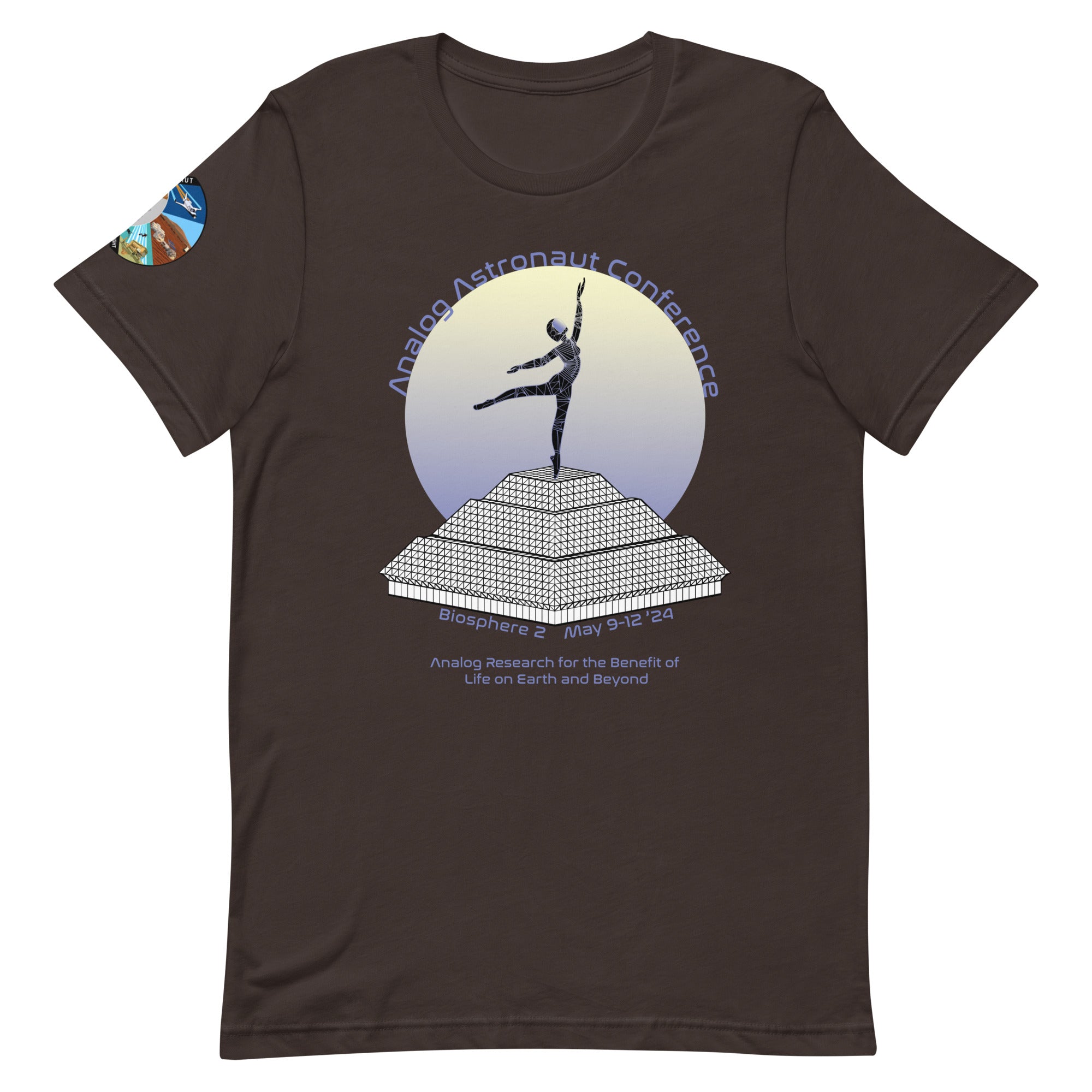 Analog Astronaut Conference Afrobotica Unisex t-shirt