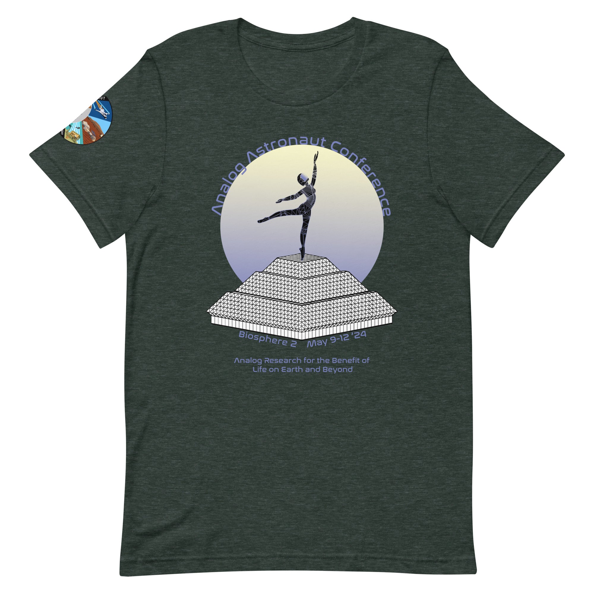 Analog Astronaut Conference Afrobotica Unisex t-shirt