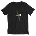 Wanderlust Unisex Short Sleeve V-Neck T-Shirt