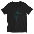 Afroboticus Stellar Drift Unisex Short Sleeve V-Neck T-Shirt