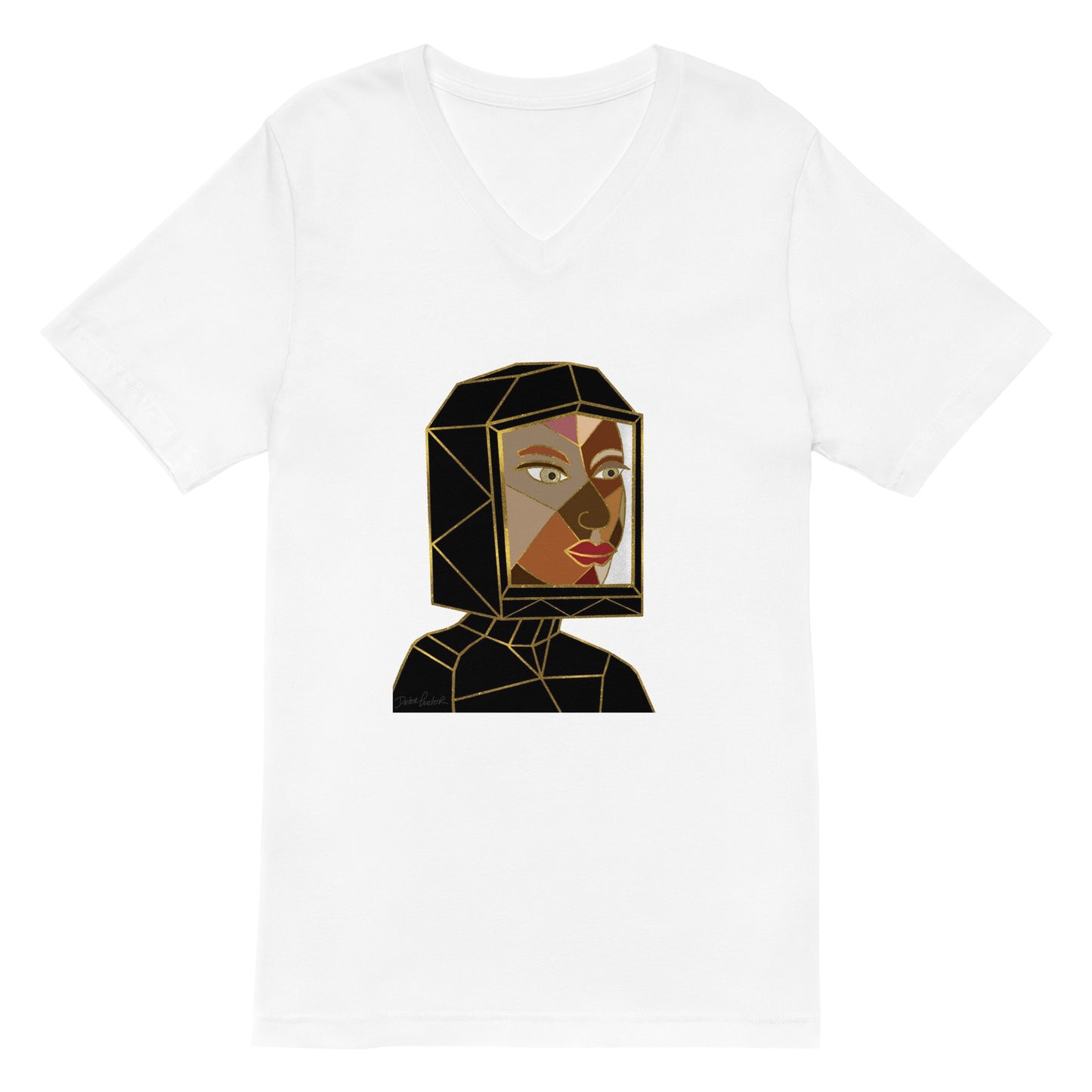 Afrobotica Avatar Earth Unisex Short Sleeve V-Neck T-Shirt